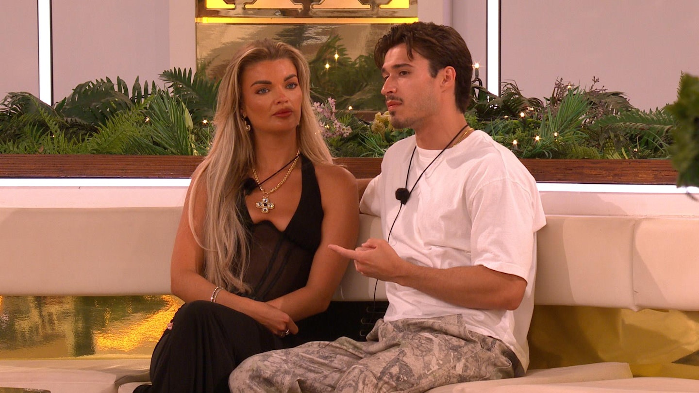 helena and carrington look serious