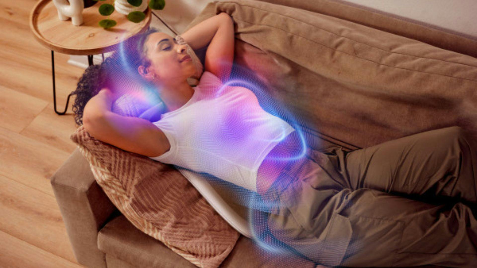 Win Homedics Bridge Vibroacoustic Massage Cushion