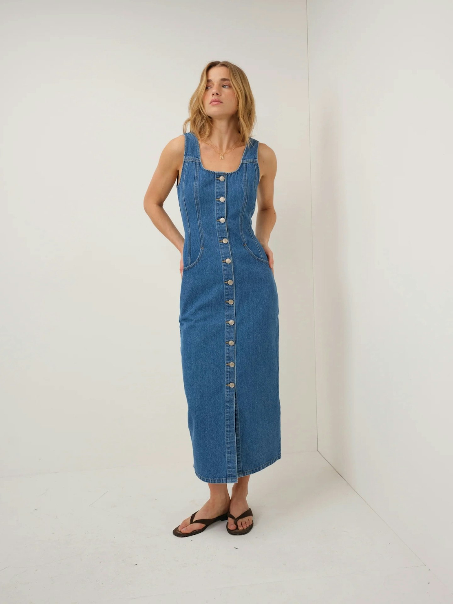 pale blue wedding guest dresses Dreamylily Women Semi-Formal Dress Light V-Neck A Happy Smiley Face Color:CornflowerBlue Good