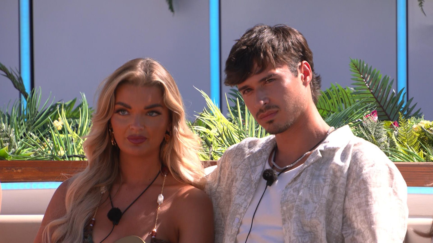 Love Island's Helena and Carrington