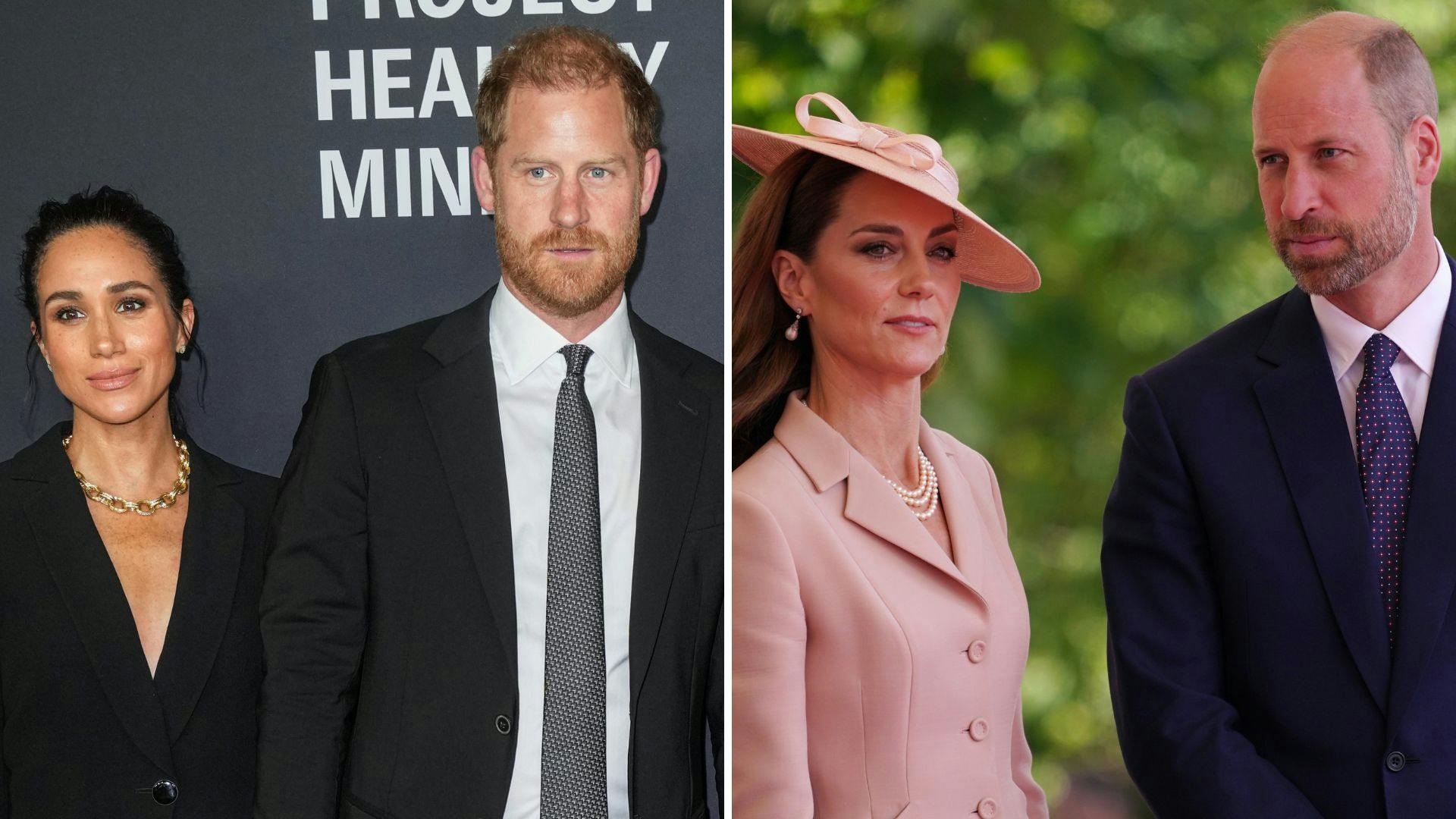 Harry and Meghan's response to Kate and William's visit to America