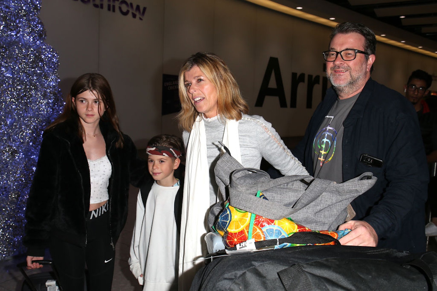 Kate Garraway with husband Derek Draper and their children Darcey and Billy