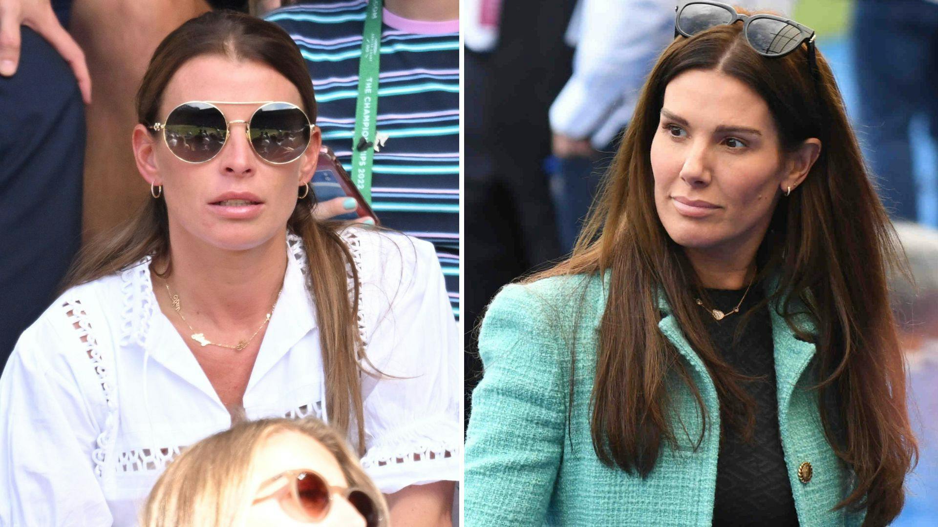 Coleen Rooney and Rebekah Vardy