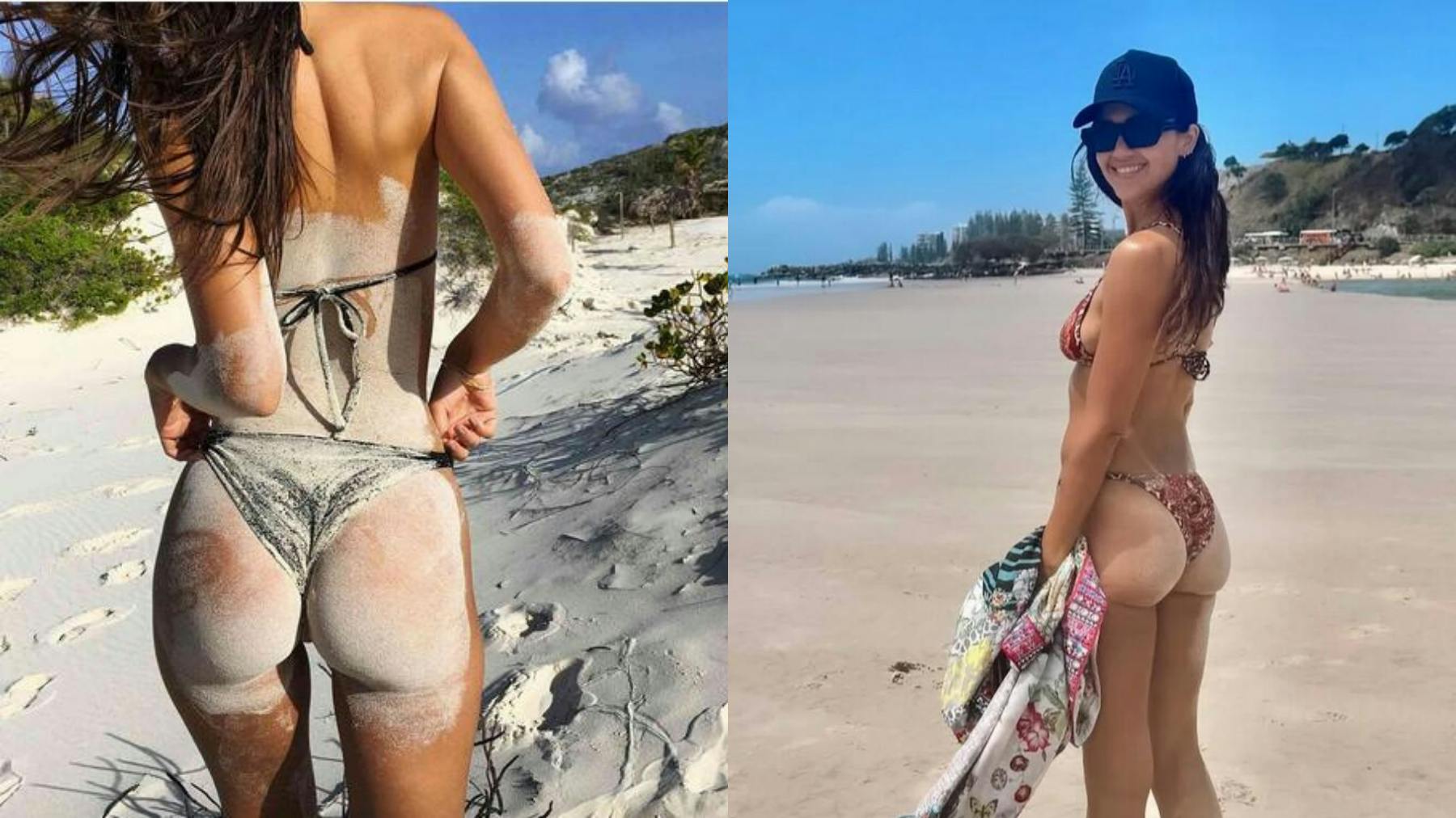 The A-listers who love to get cheeky on the beach