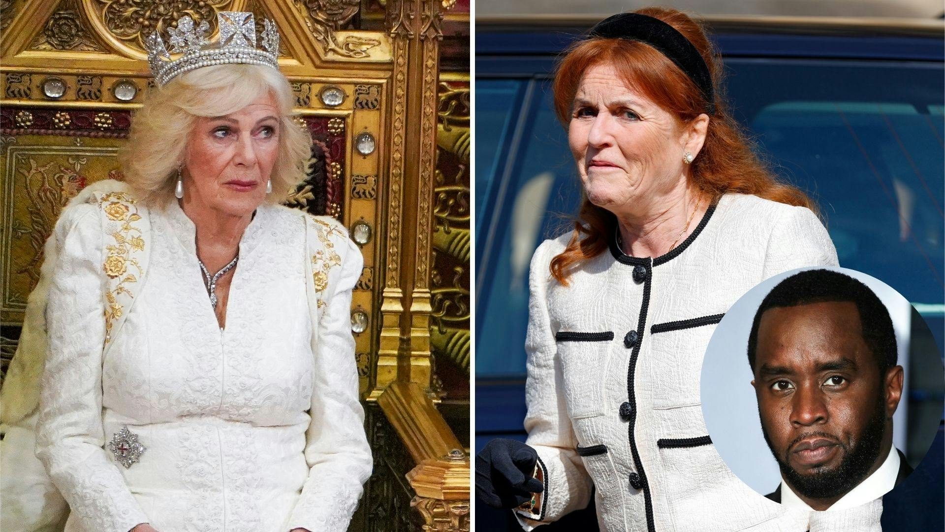 Queen Camilla's fury over Sarah Ferguson's sex shame with Diddy