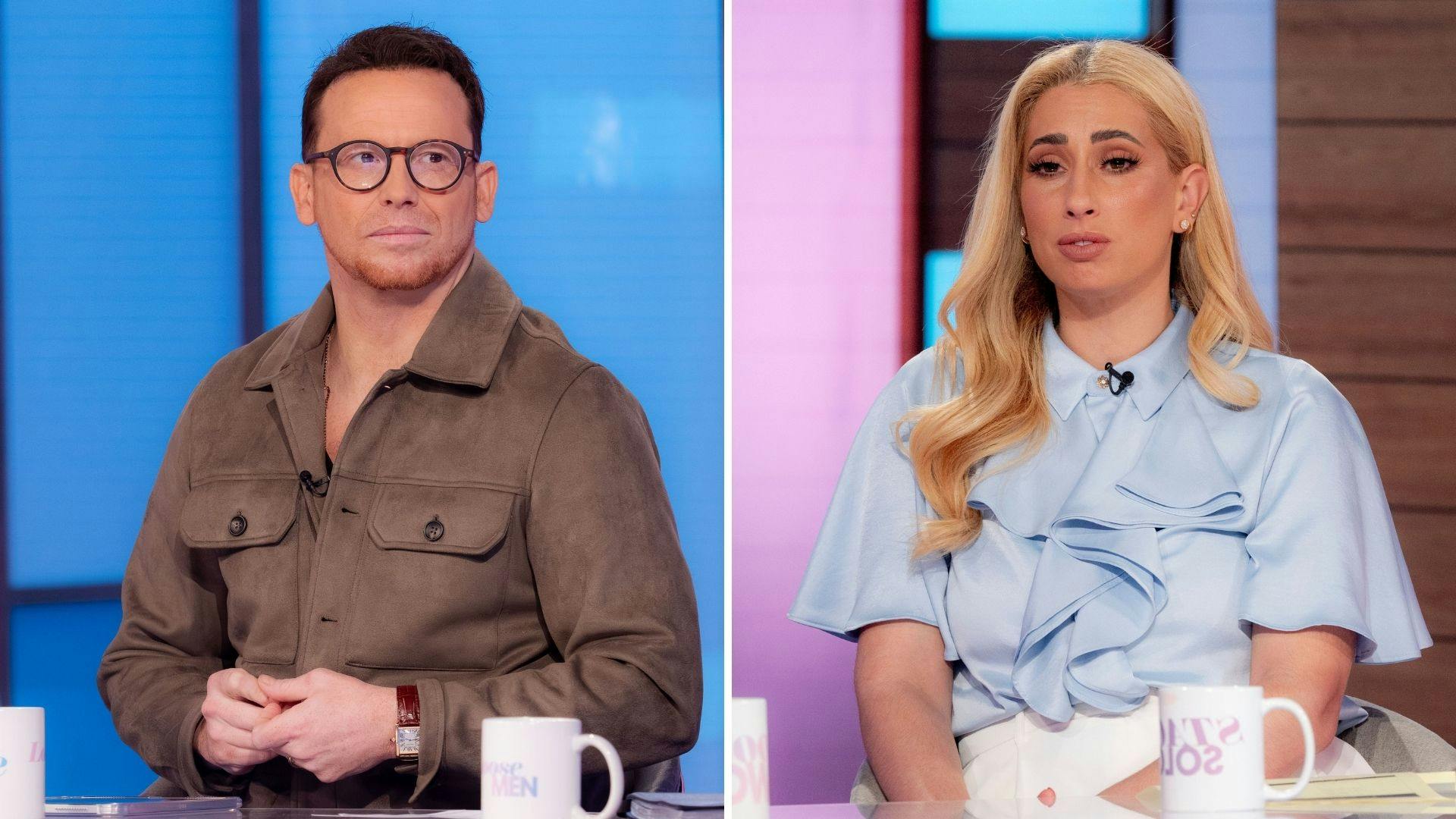 Joe Swash and Stacey Solomon