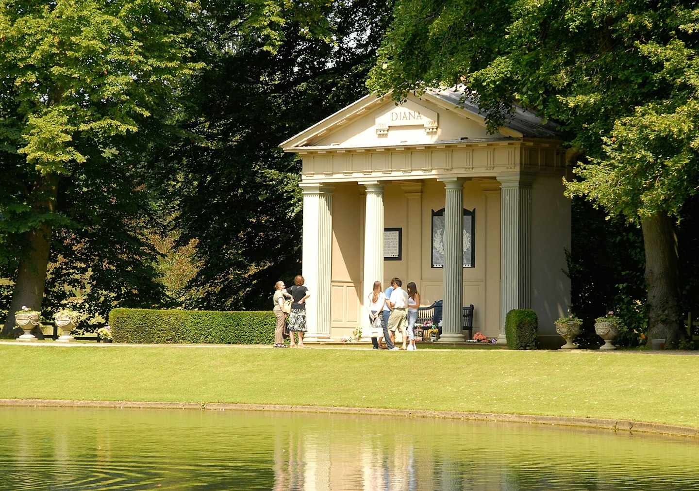 General view of the Althorp home of Princess Diana of Wales