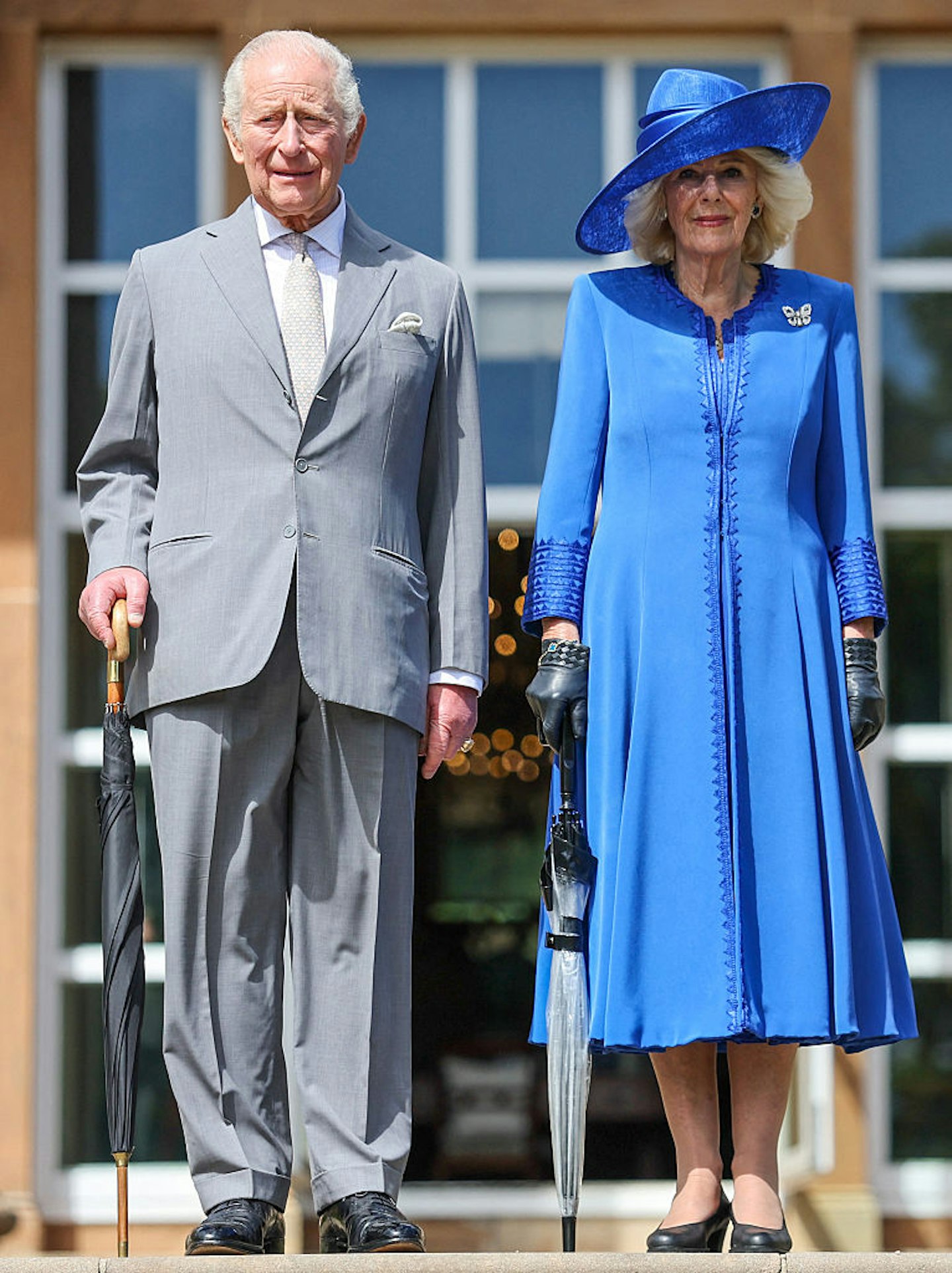 King Charles III and Queen Camilla attend a Garden Party at Hillsborough Castle, in Hillsborough, Northern Ireland
