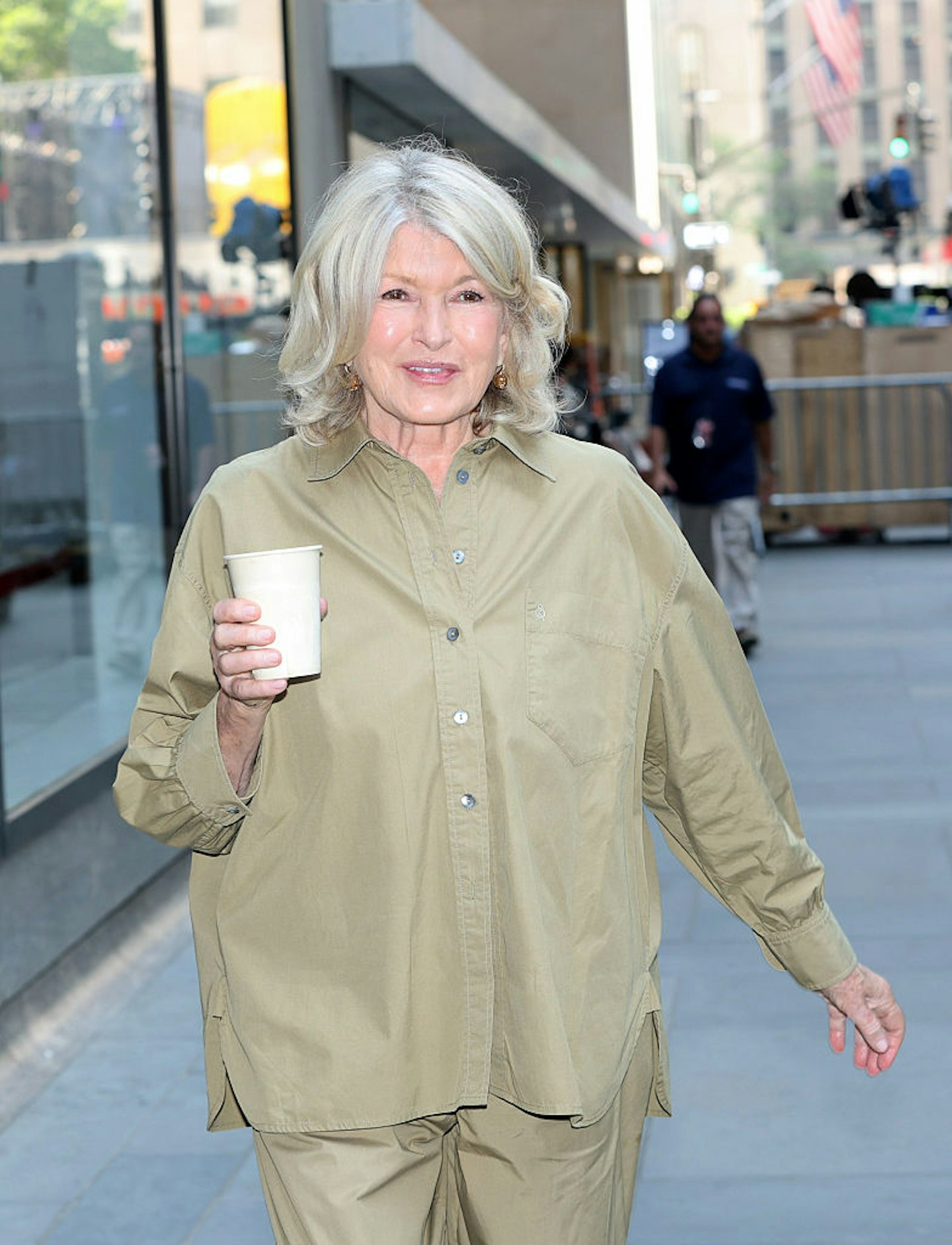 Martha Stewart is seen at the "Today" show