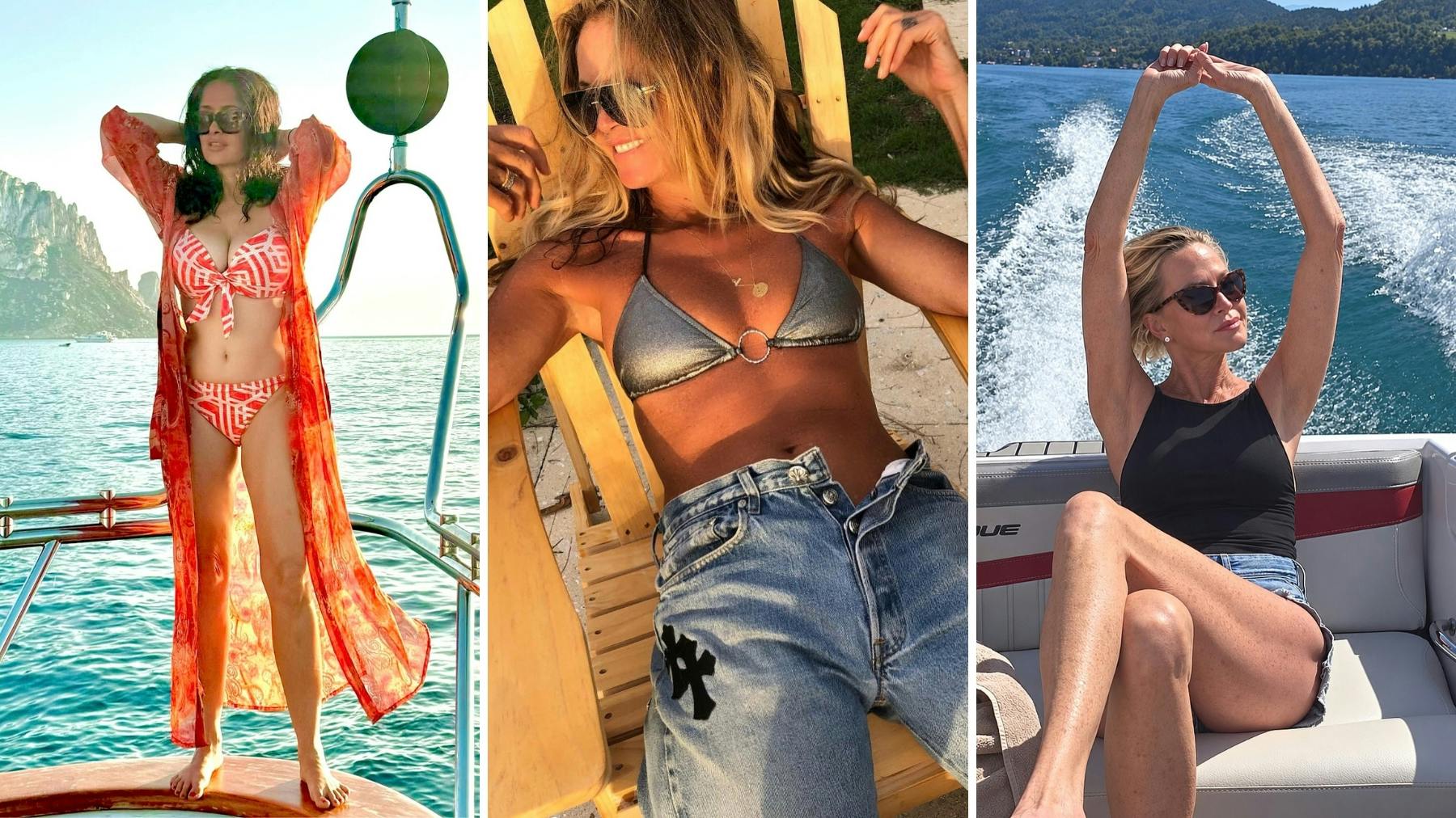 Summer looks good on these sixty-something celebrities!