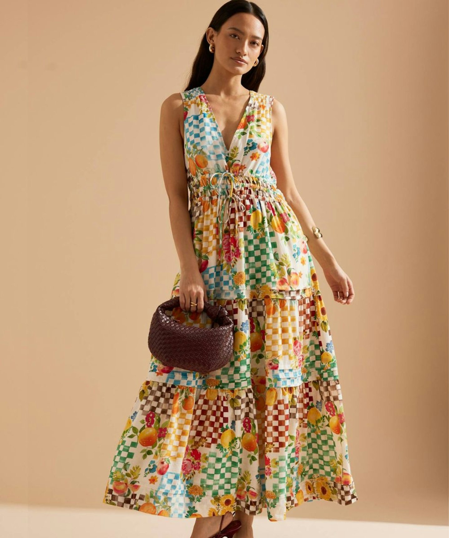 Anthropologie, The Somerset Maxi Dress: Linen Ties Edition