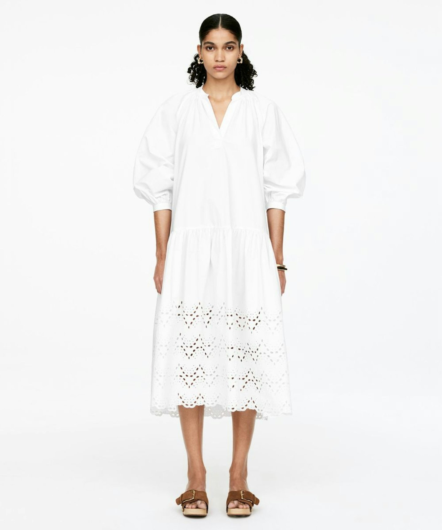 Arket, Embroidered Dress