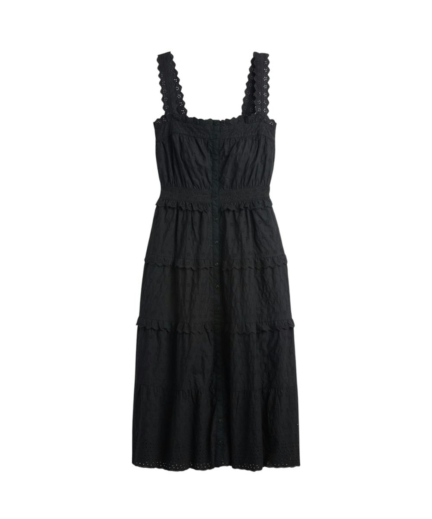 Gap x Dôen, Eyelet Maxi Dress