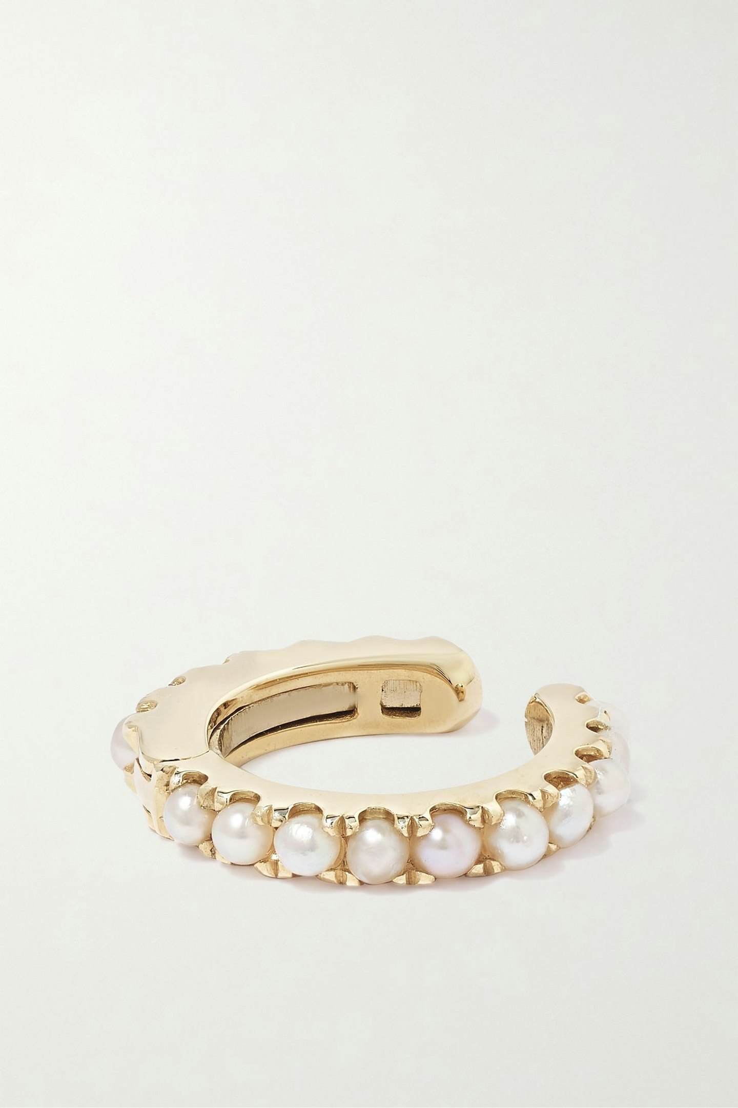 Maria Tash pearl ear cuff