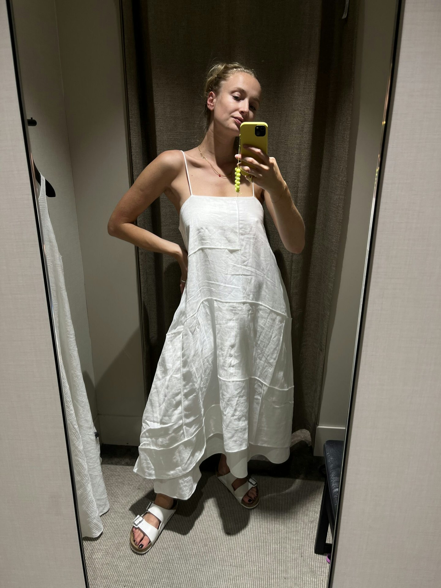 Massimo Dutti summer white dresses