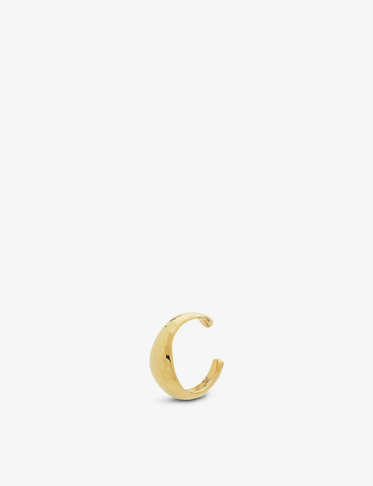 Monica Vinader gold ear cuff