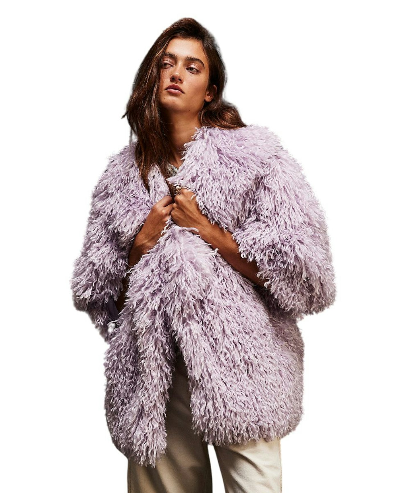 Free People, Stargazer Faux Fur Jacket