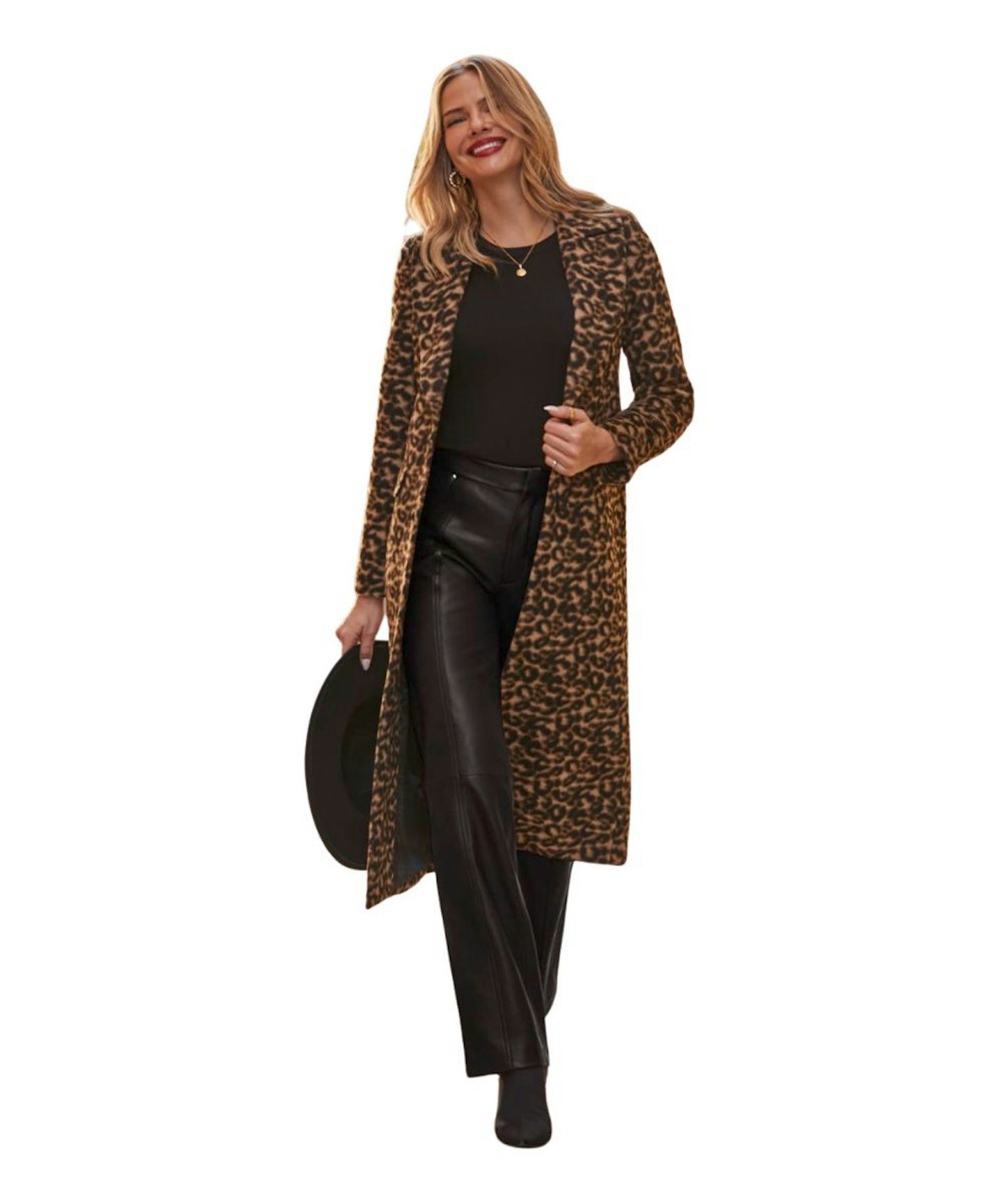 Marks and Spencer, Longline Faux Fur Coat