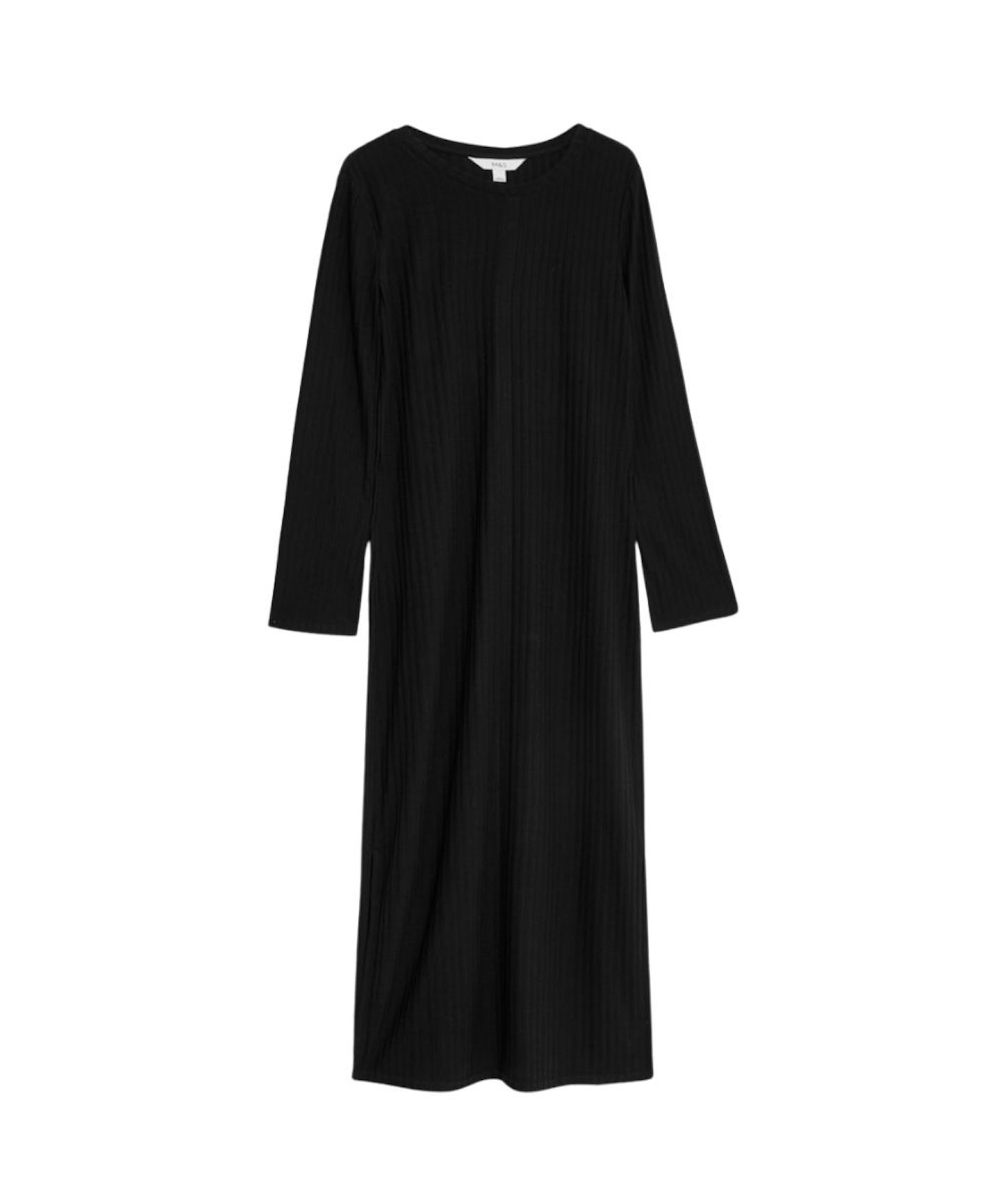 M&S, Round Neck Midi Column Dress