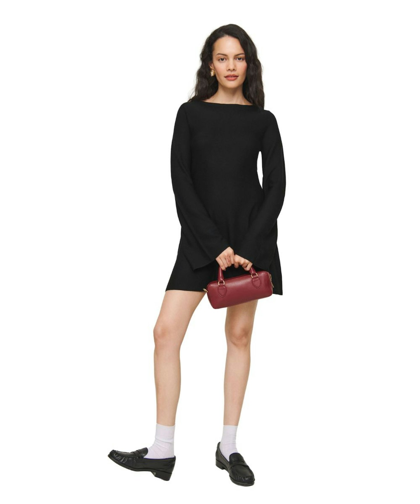 Reformation, Kit Merino Sweater Dress