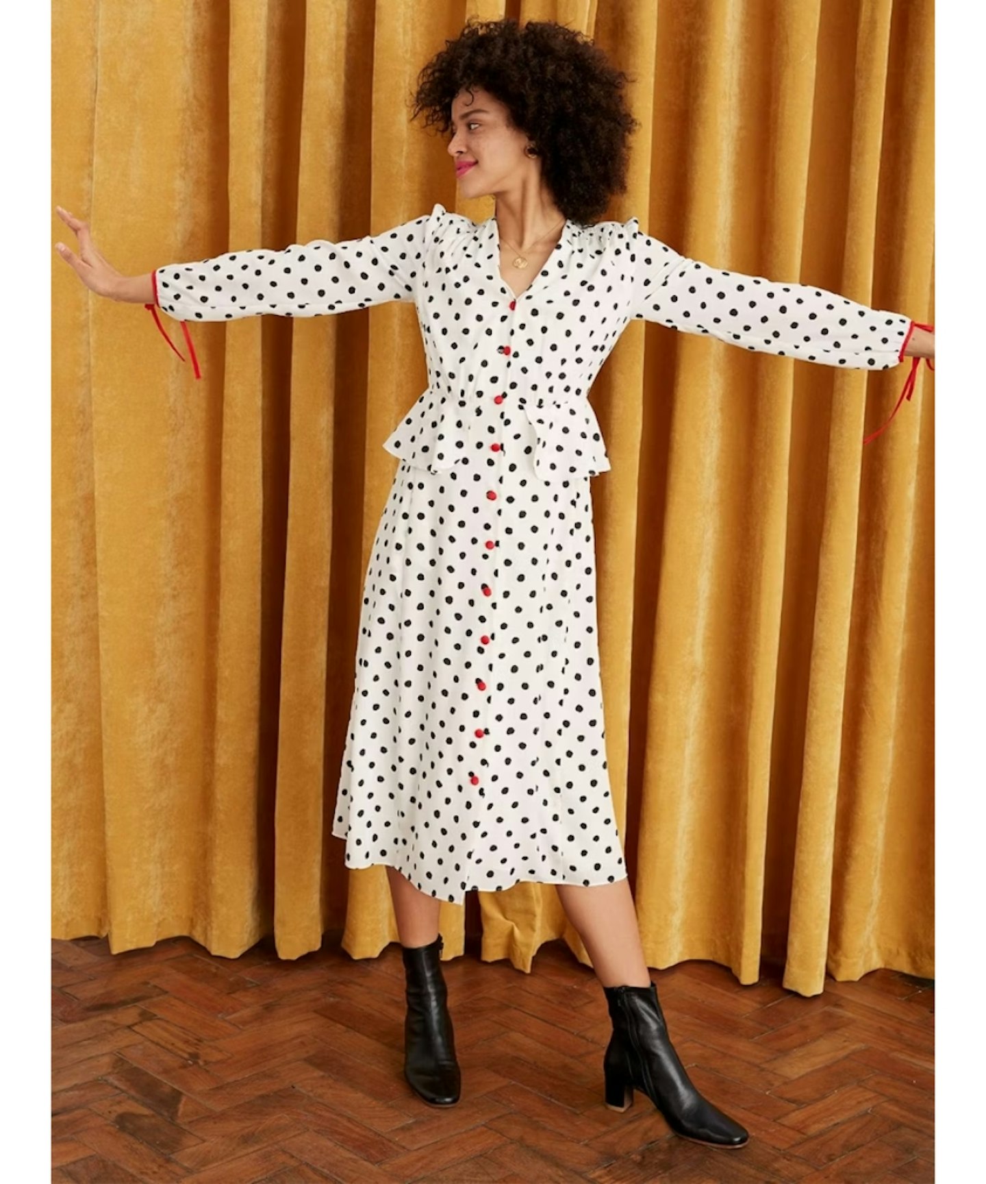 Lana Polka Dot Vintage Dress