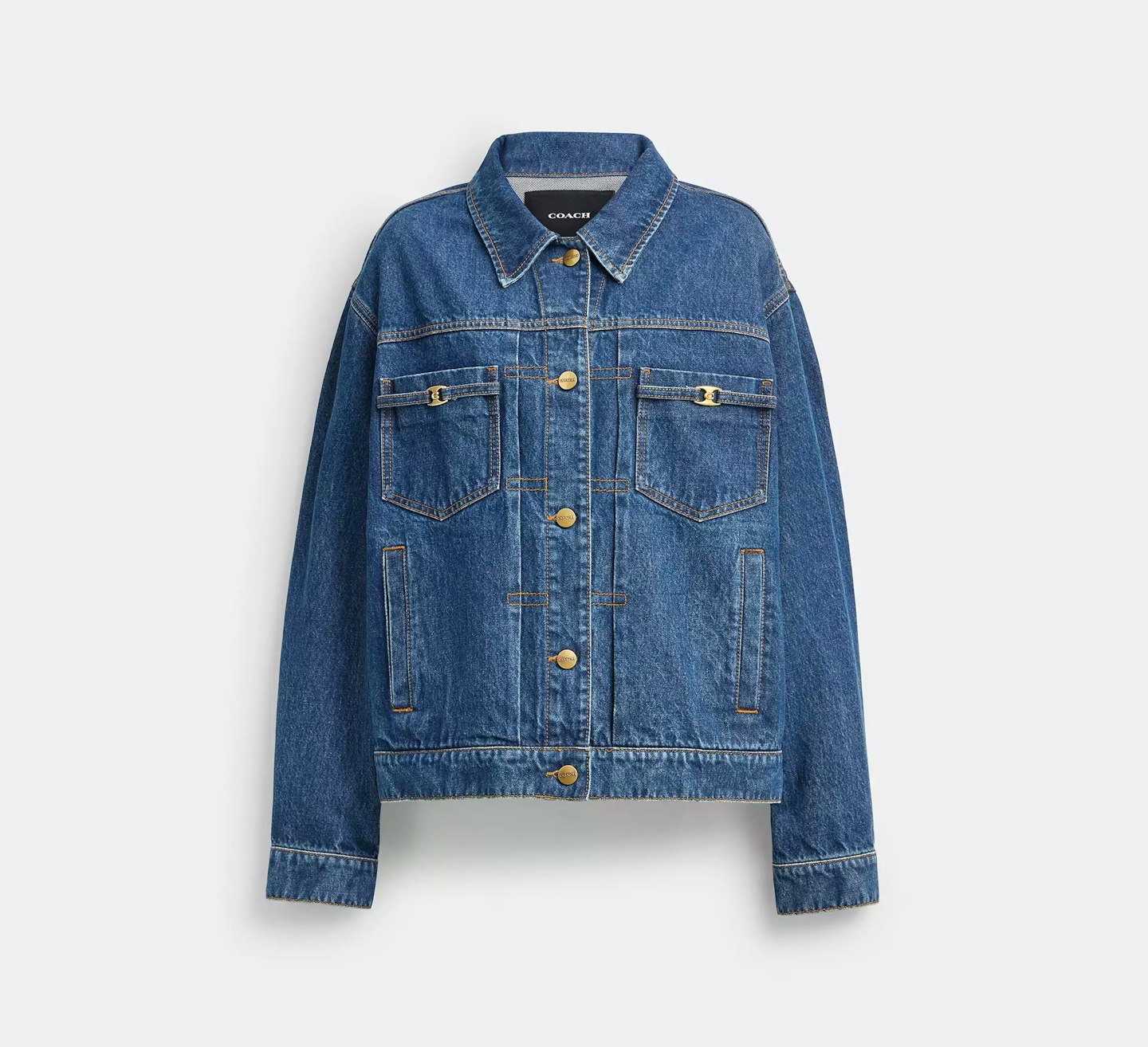 coach denim jacket 