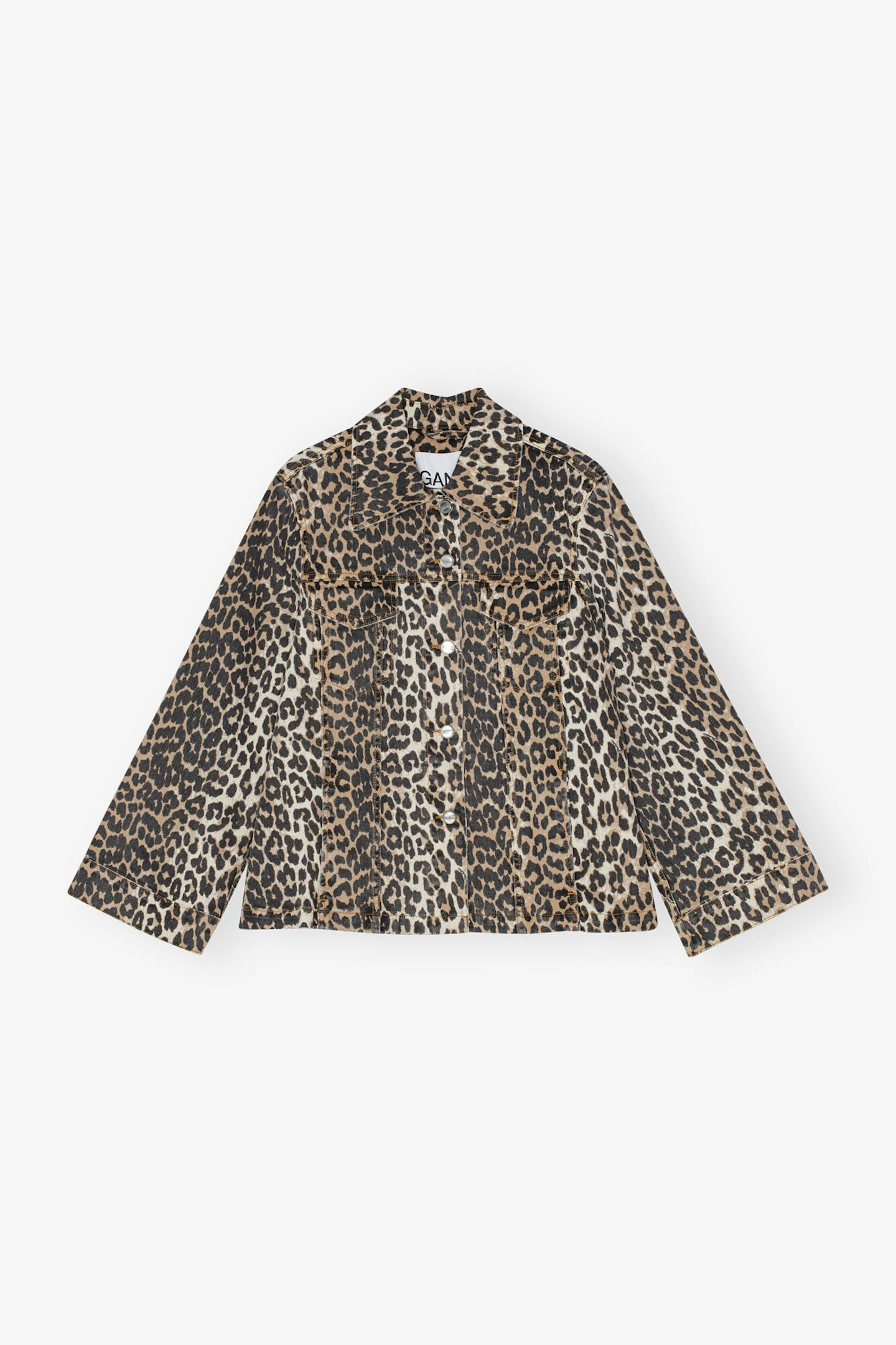 ganni leopard print jacket 