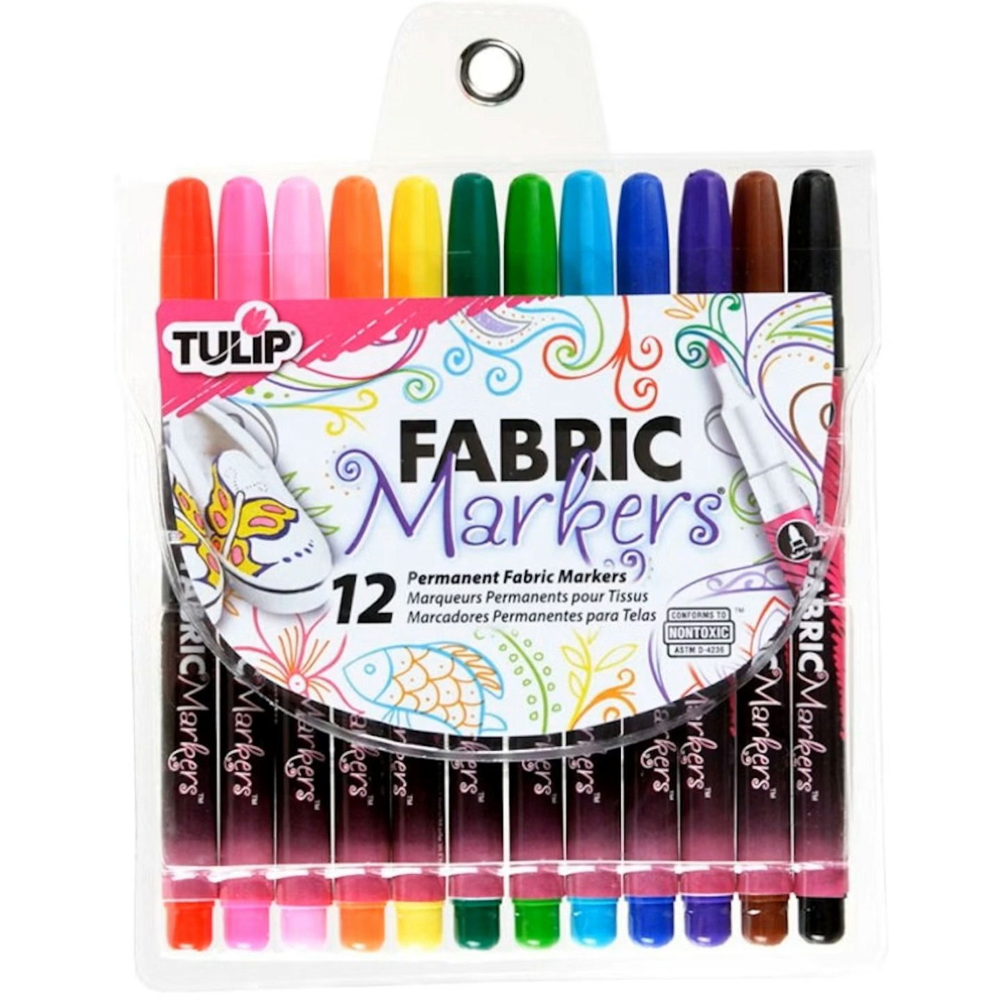 I Love To Create Tulip Fabric Markers