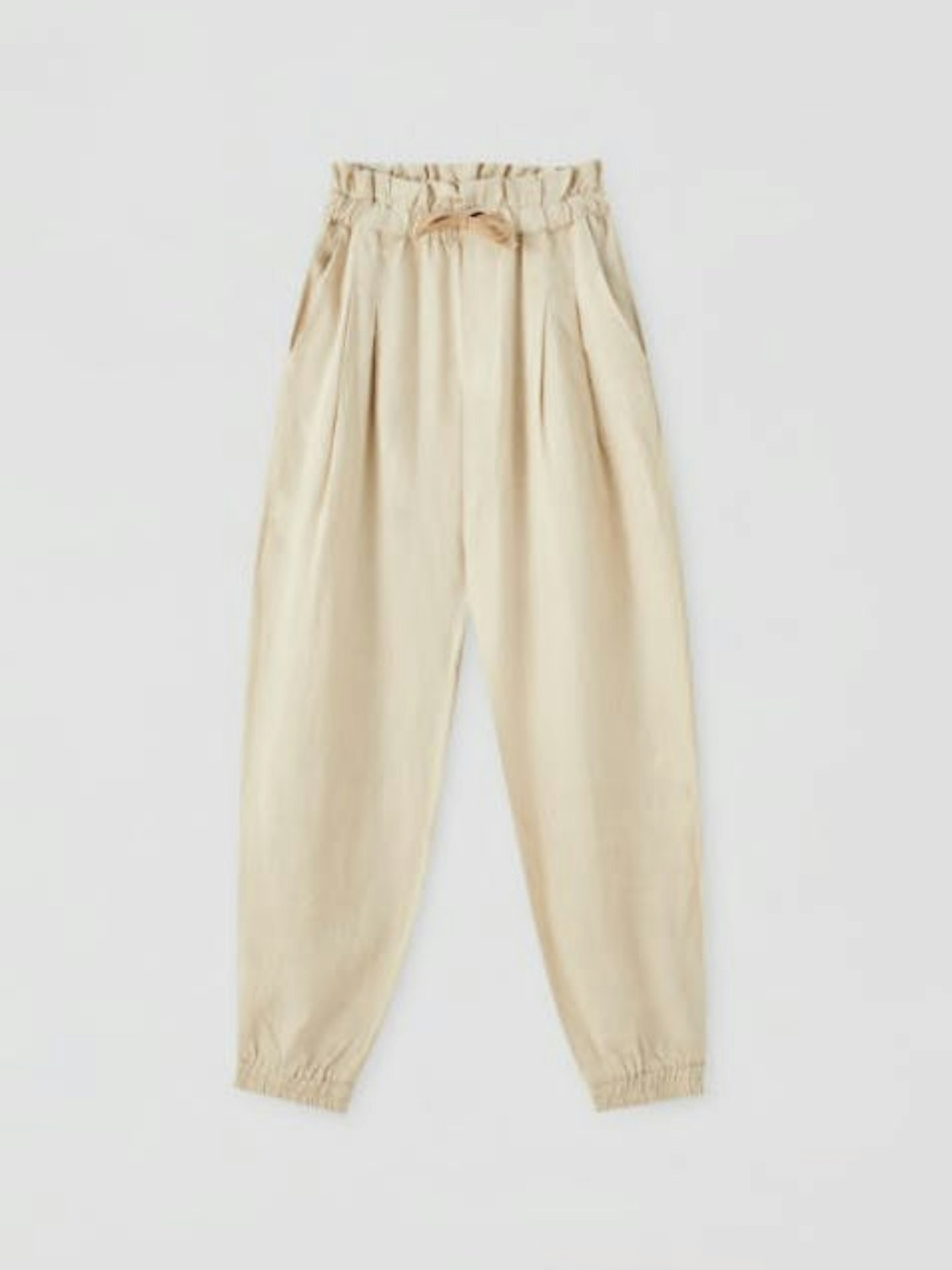 Pull & Bear, Linen Joggers