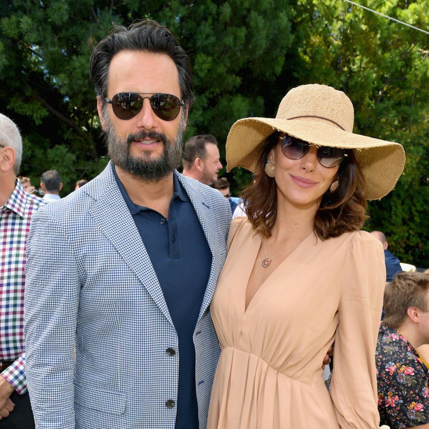 Rodrigo Santoro and Mel Fronckowiak