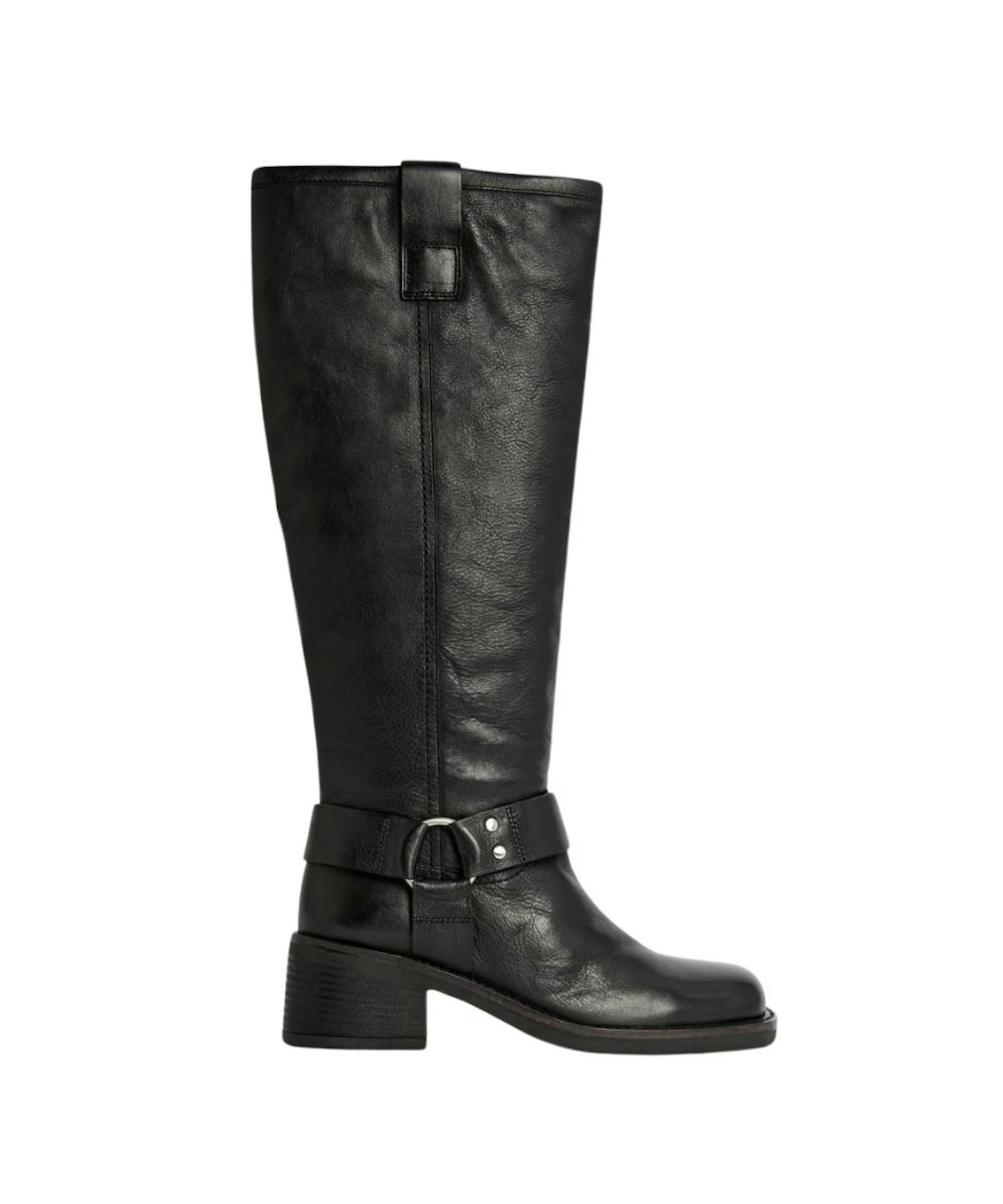 M&S, Leather Biker Knee High Boots