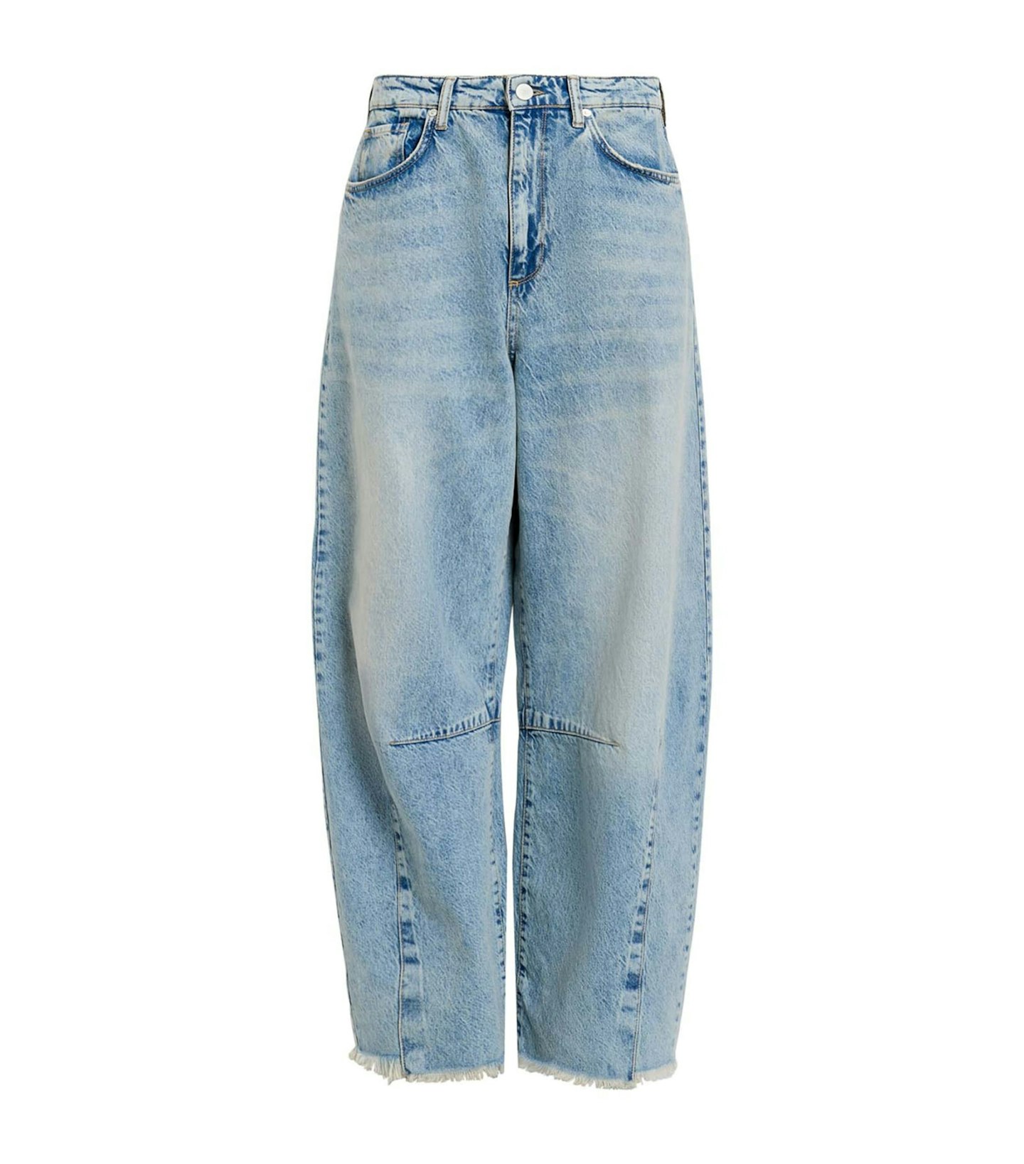 All Saints Jet Barrel Leg Jeans