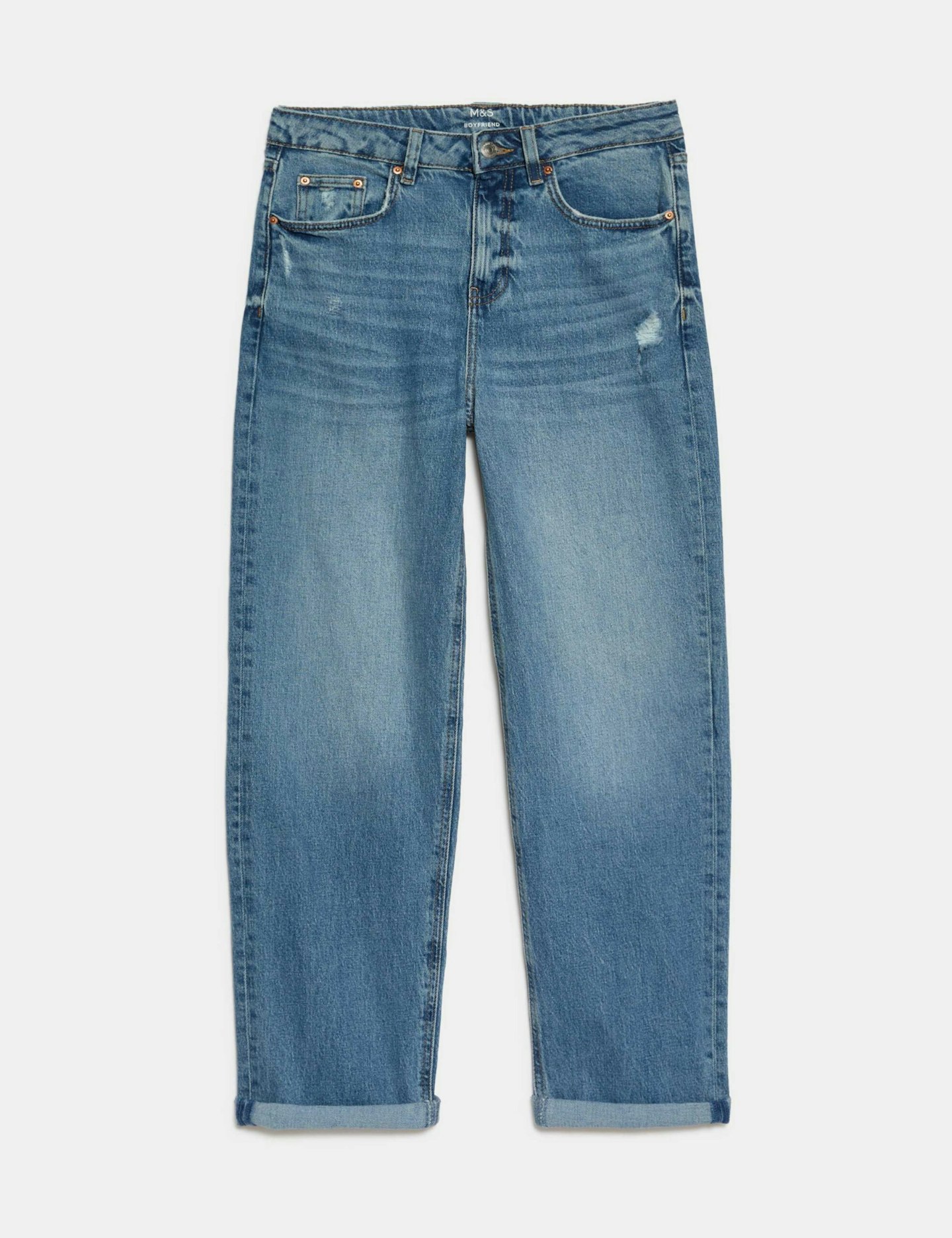 M&S, Boyfriend Ankle Grazer Jeans