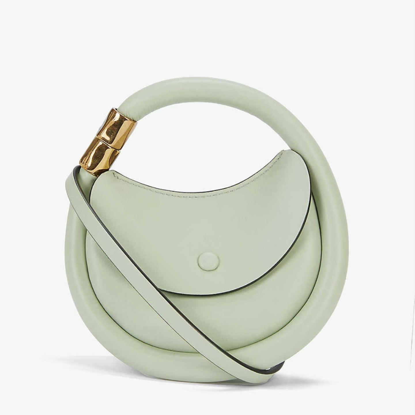 BOYY, Disc Leather And Suede Cross-Body Bag