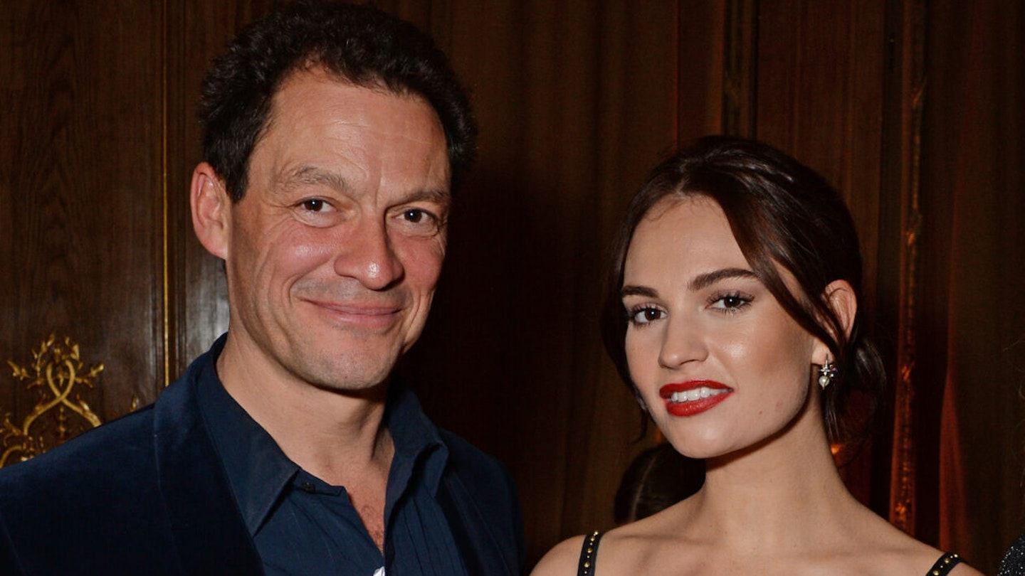 Dominic West And Lily James: The Story Explained
