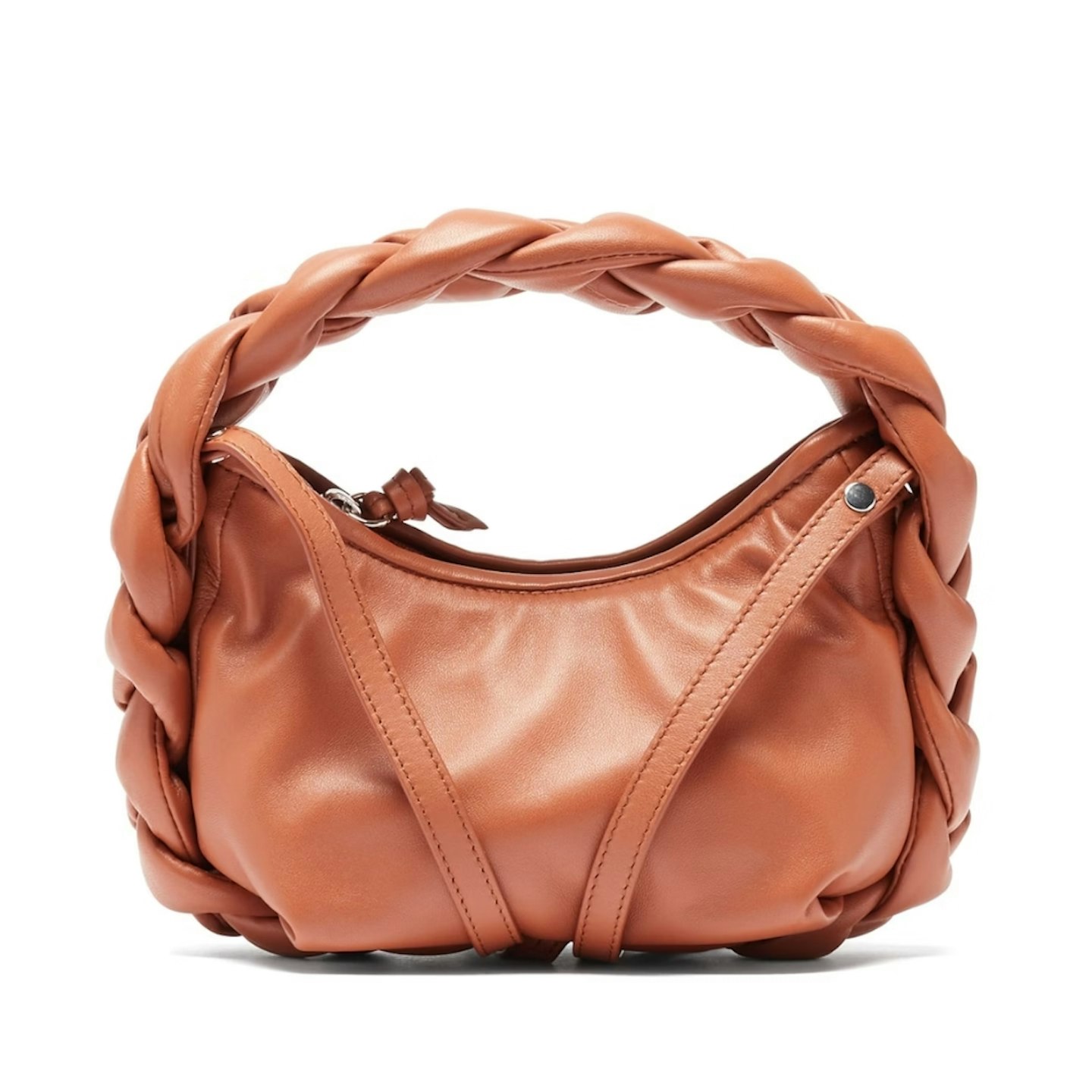 Hereu, Espiga Mini Braided Leather Bag