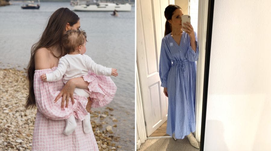 fancy breastfeeding dresses