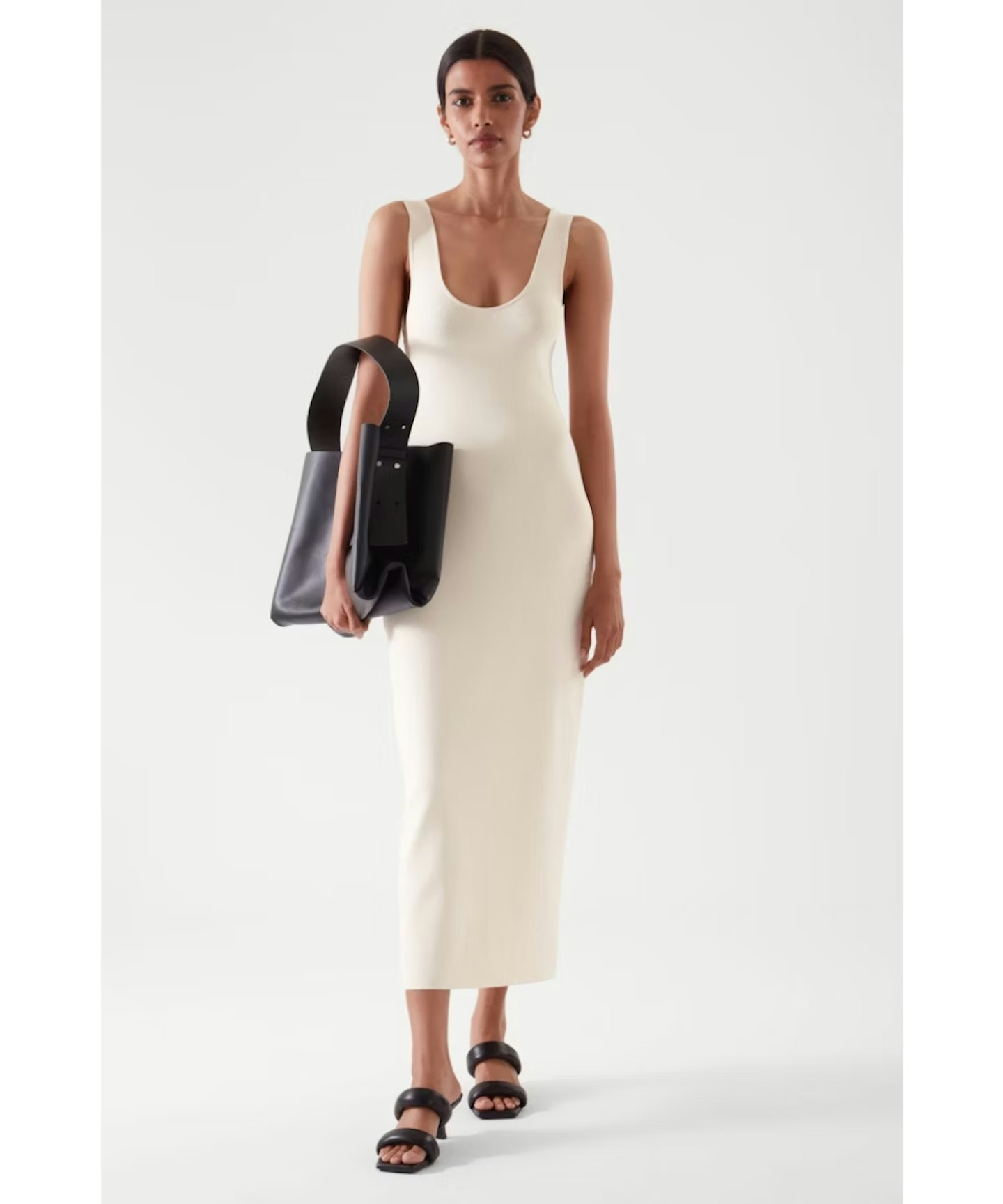 COS, Knitted Midi Tube Dress
