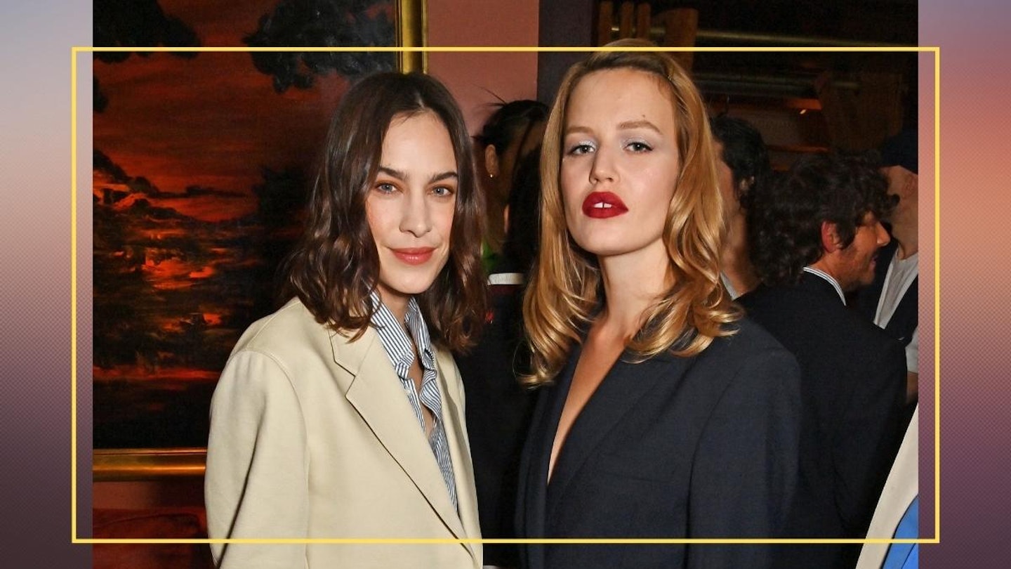 LONDON, ENGLAND - MARCH 20: Alexa Chung and Georgia May Jagger attend the Tommy x Shawn: The "Classics Reborn" Global Activation VIP dinner at The House Of KOKO on March 20, 2023 in London, England. (Photo by Dave Benett/Getty Images for Tommy Hilfiger)