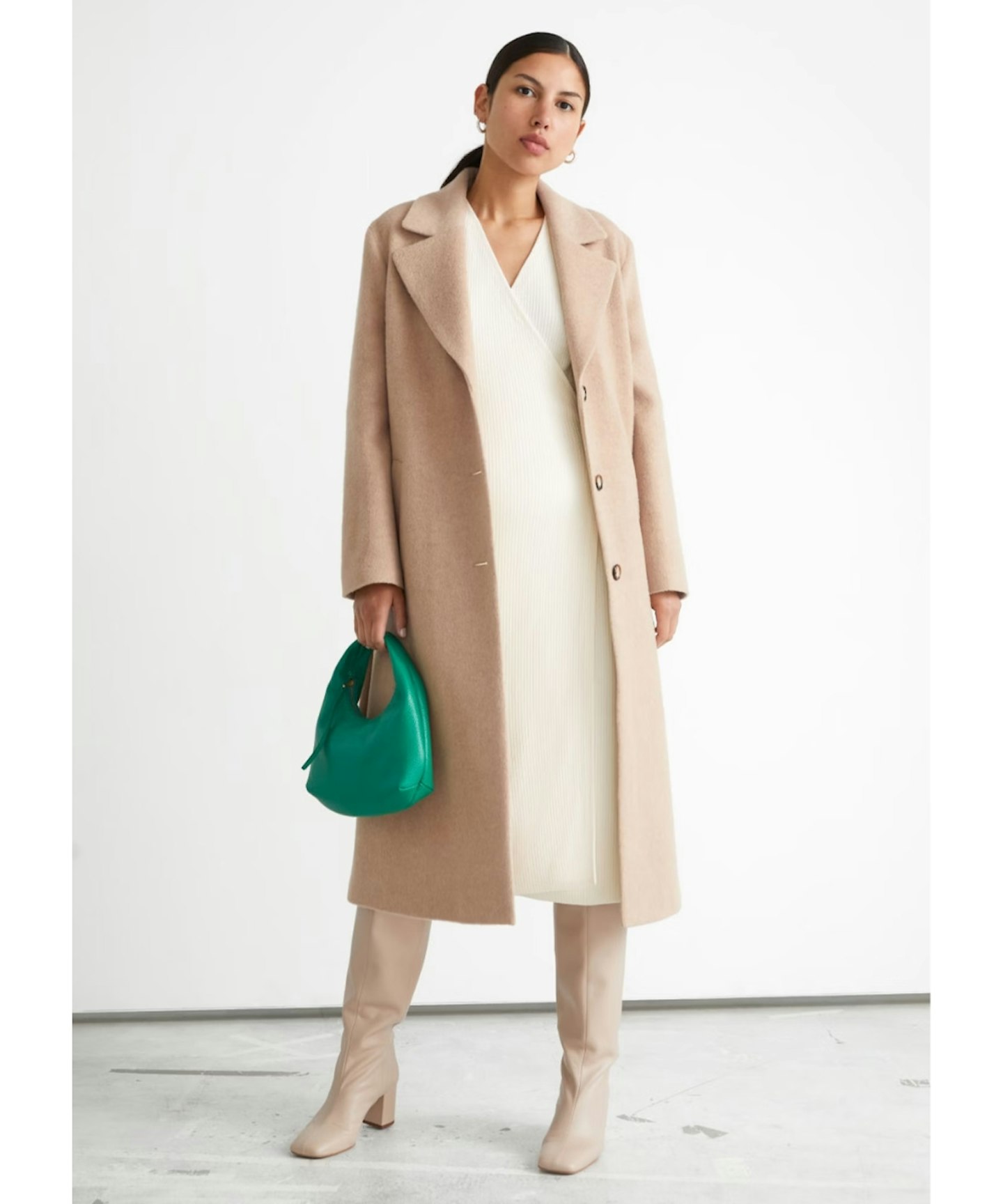 & Other Stories, Oversized Alpaca Blend Coat