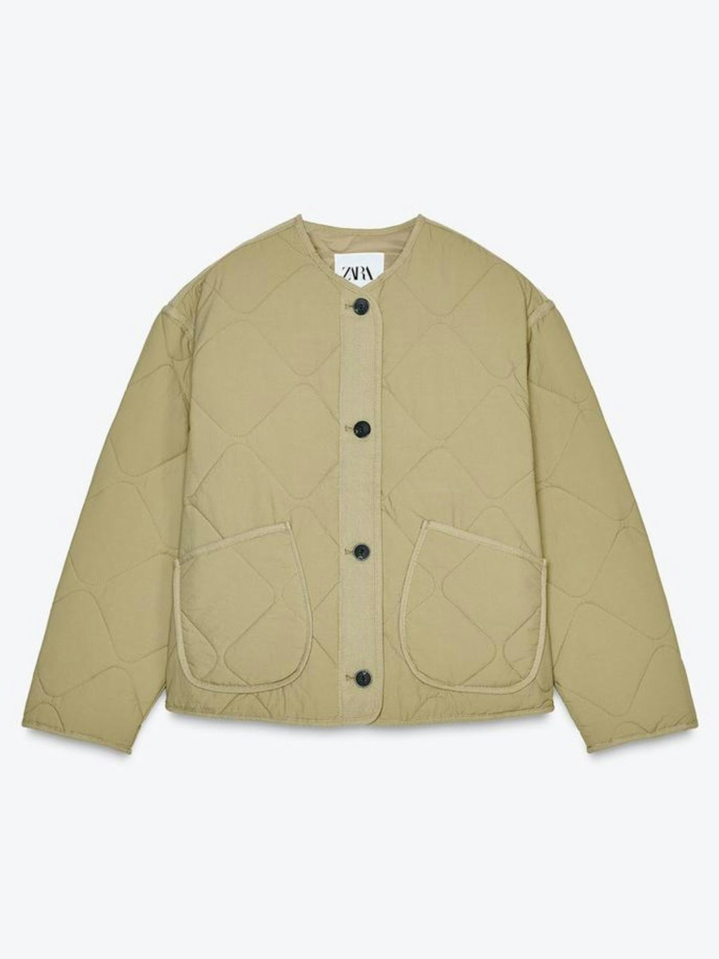 Zara, Water-Repellent Quilted Jacket