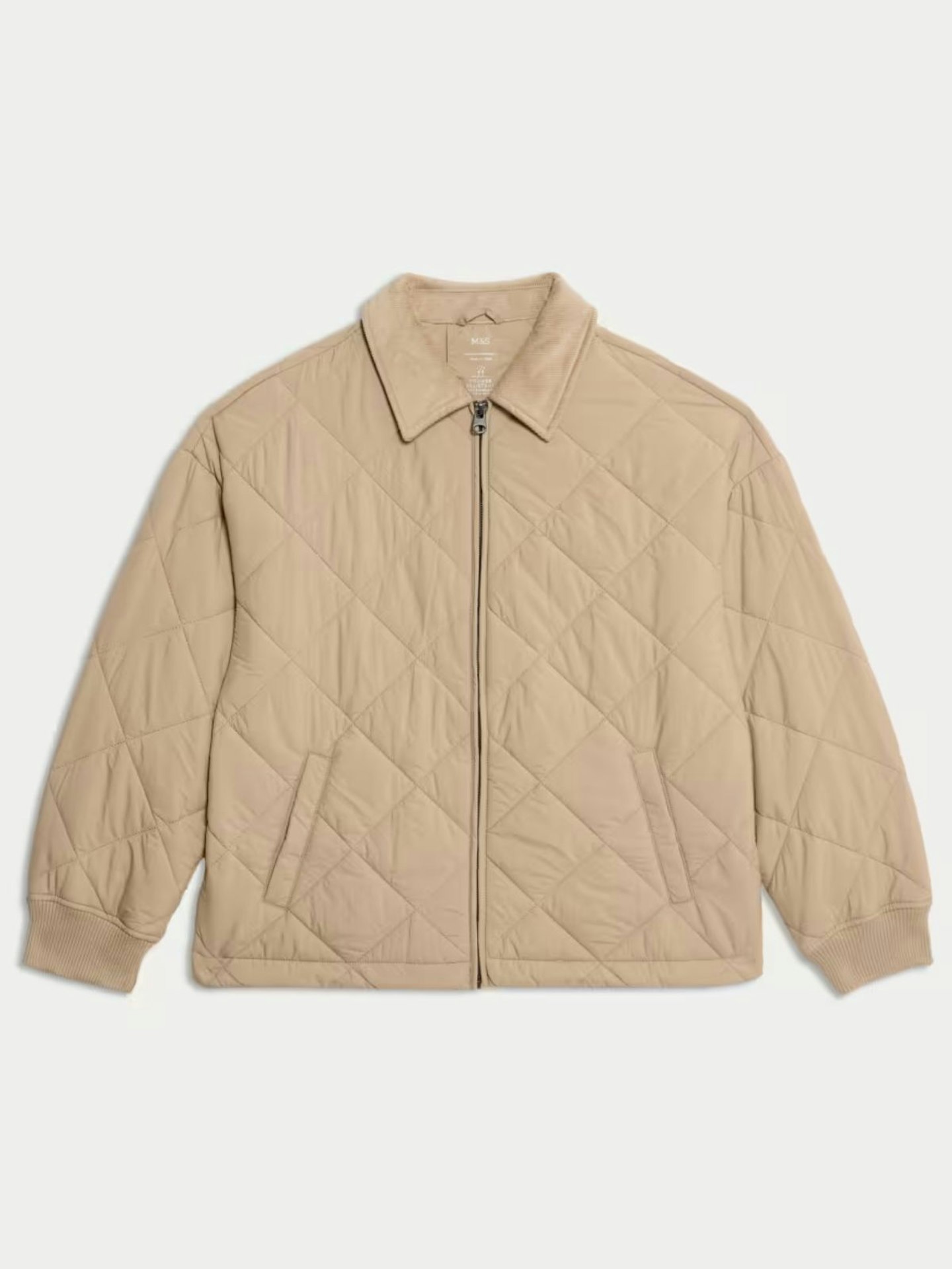 M&S, Thermowarmth Quilted Collared Jacket