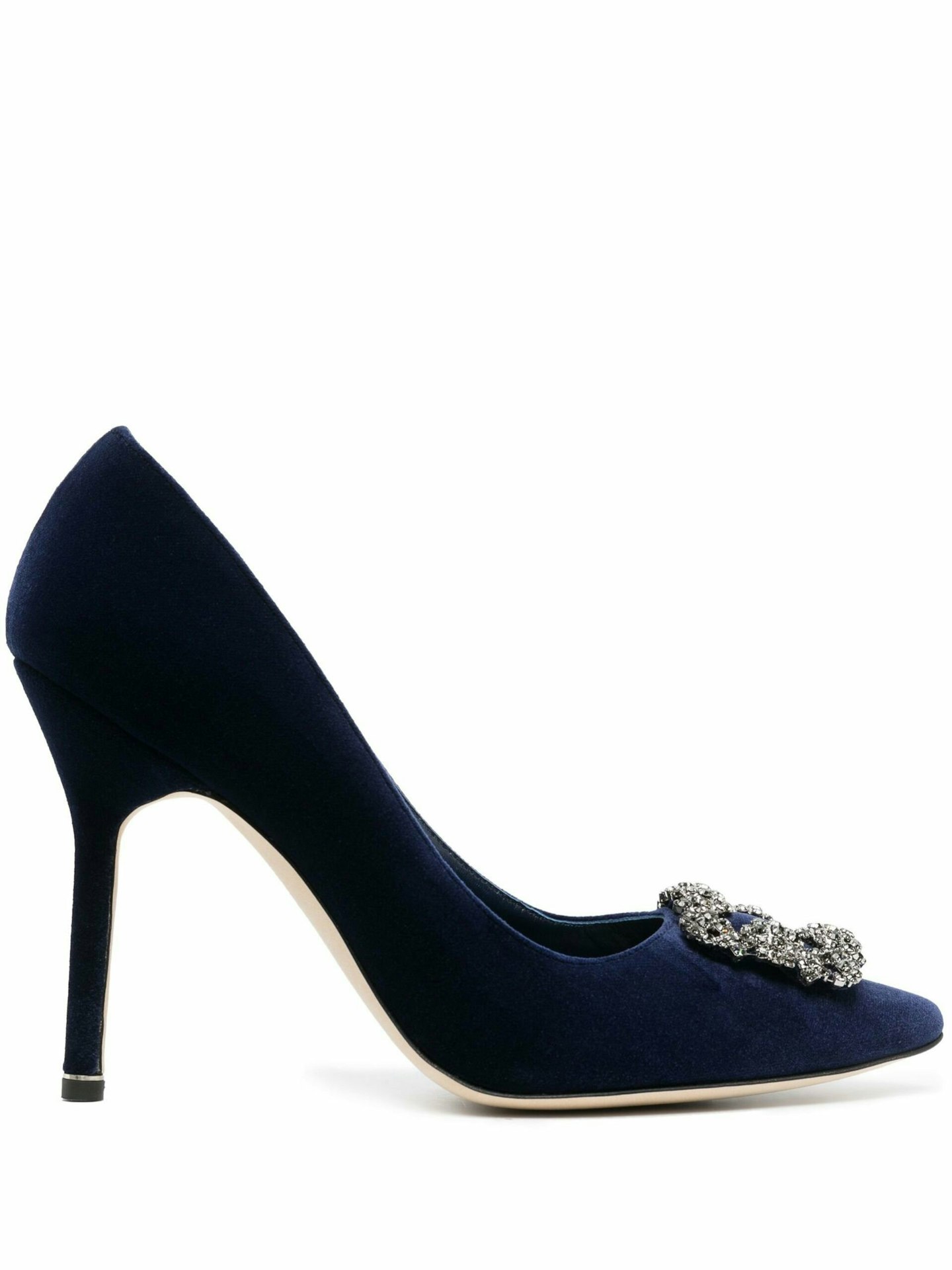 manolo embellished heels 