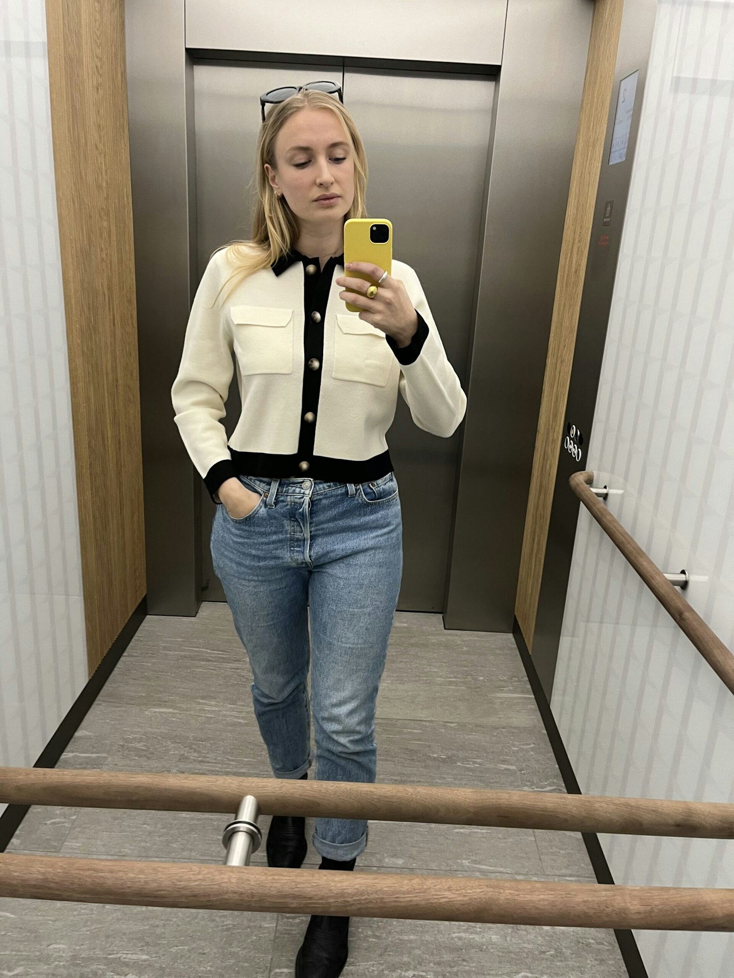 Sezane betty cardigan