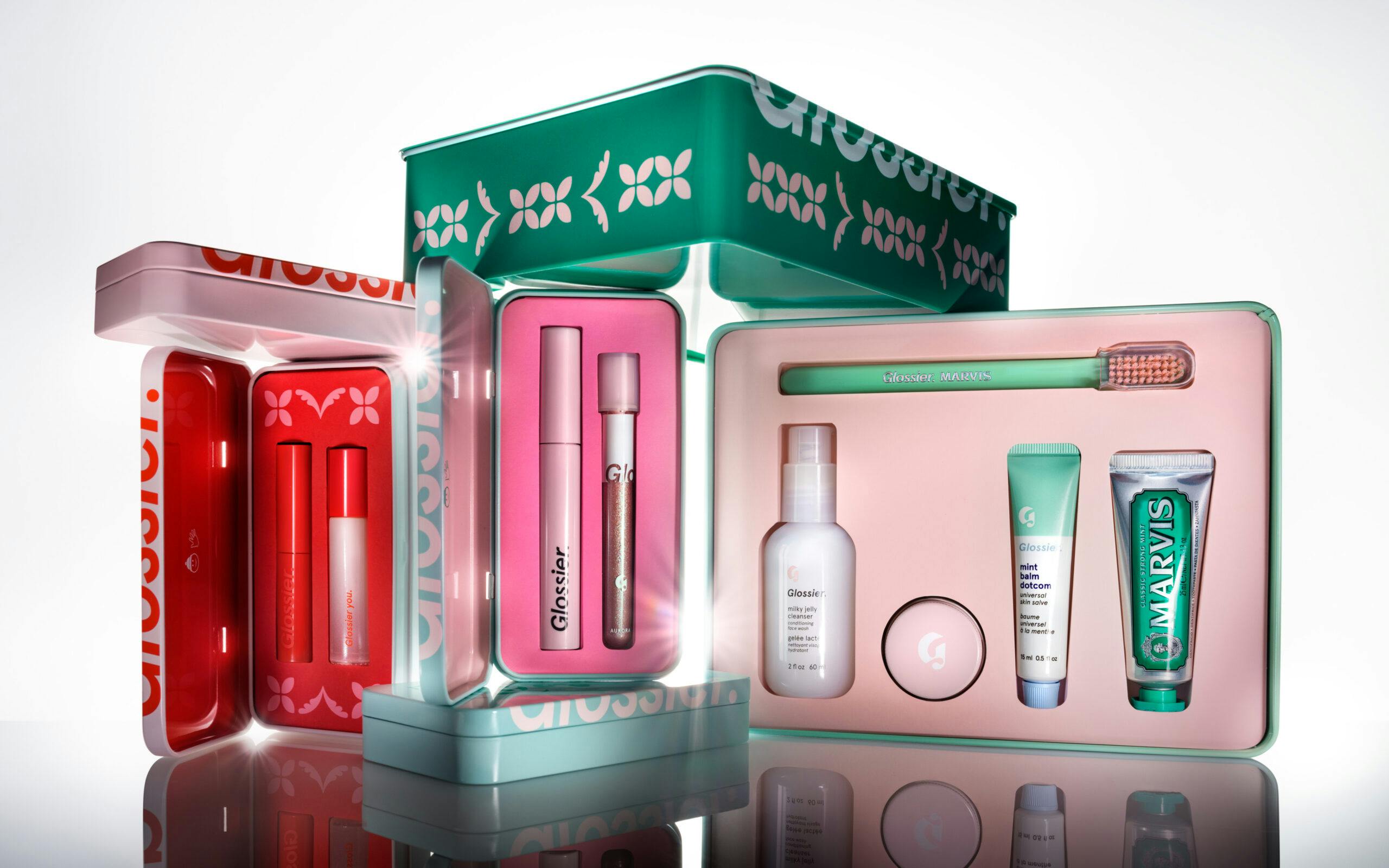 Buy BINB/NWT Glossier Sold out Holiday Sets