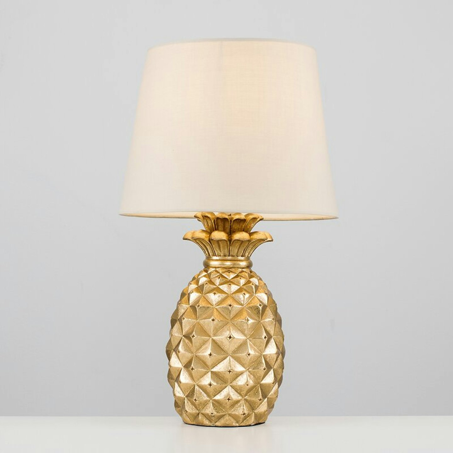 Lupine, Gold Table Lamp