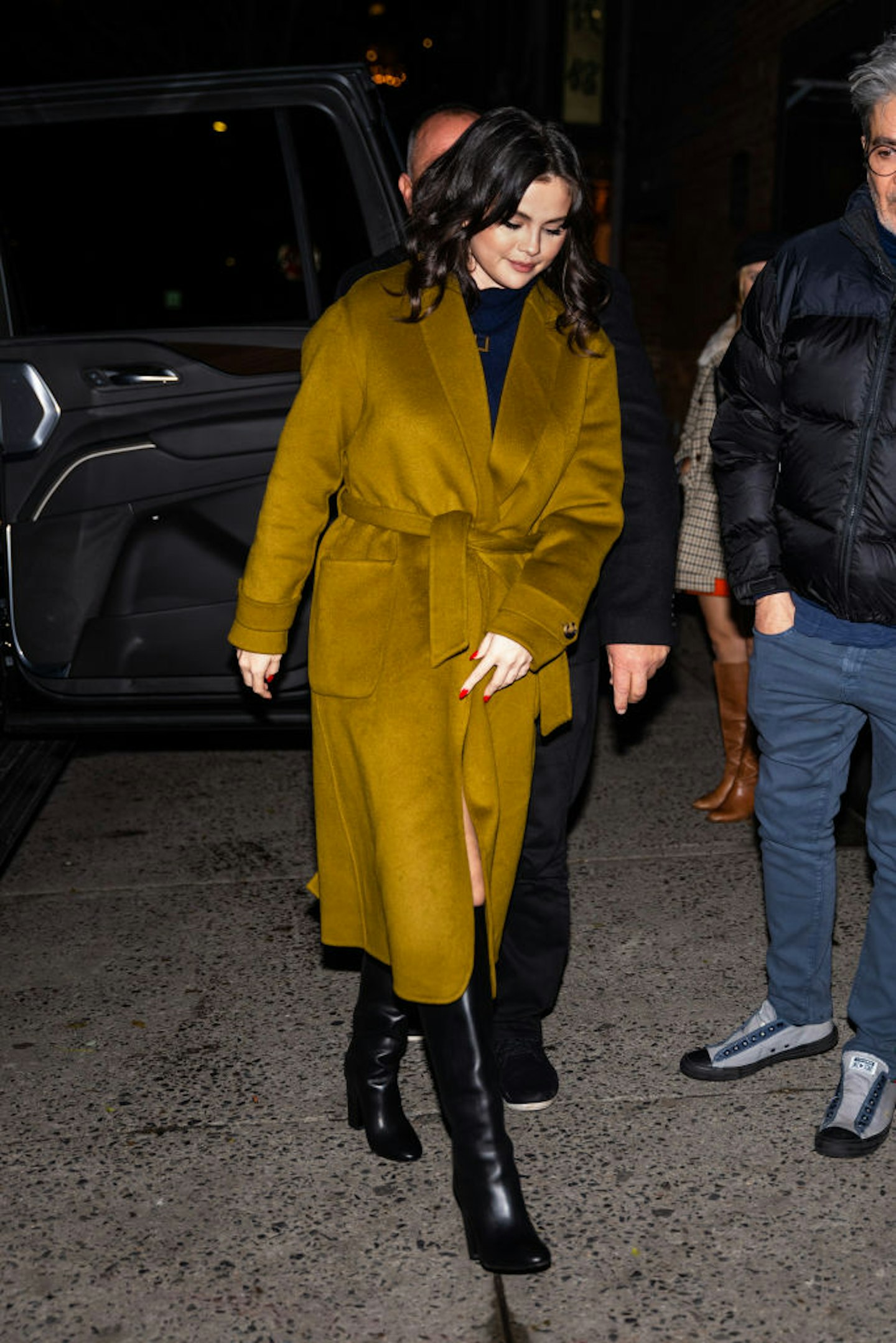 Selena Gomez Sézane coat