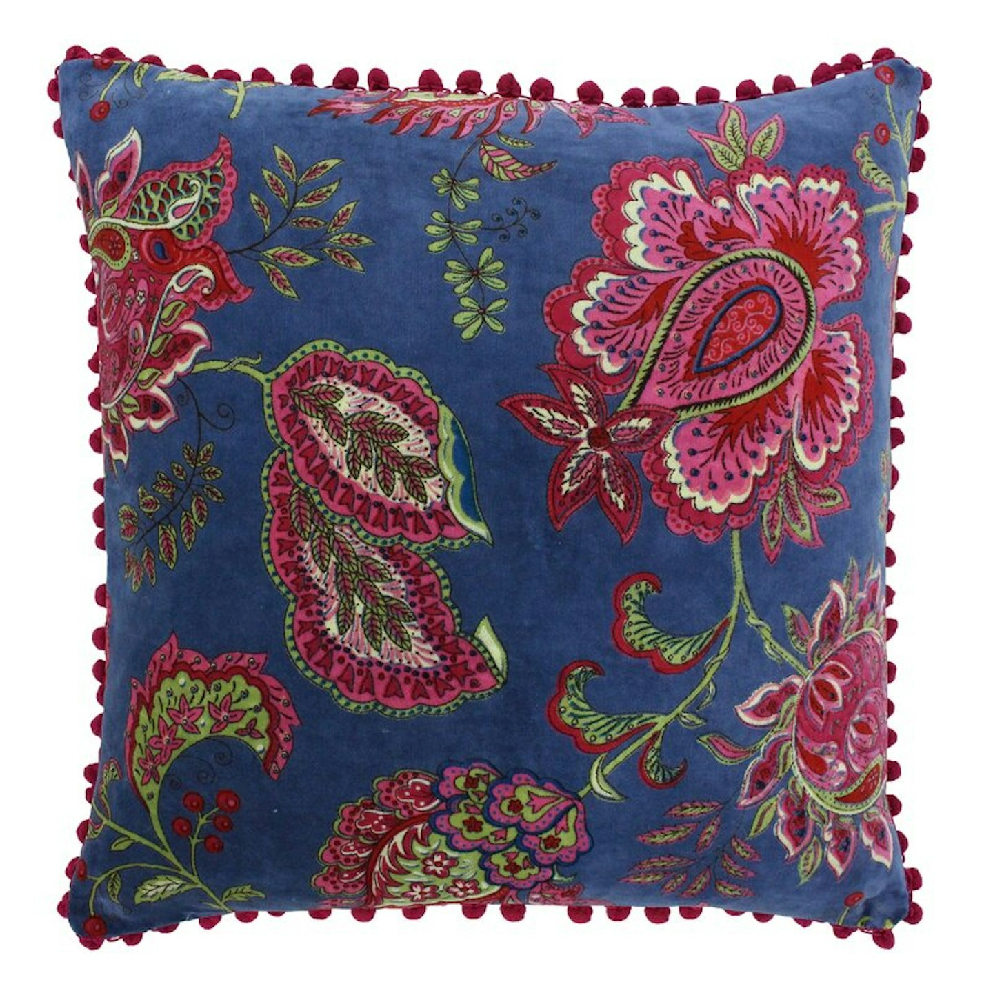 Trotwood, Paisley Square Cushion Cover