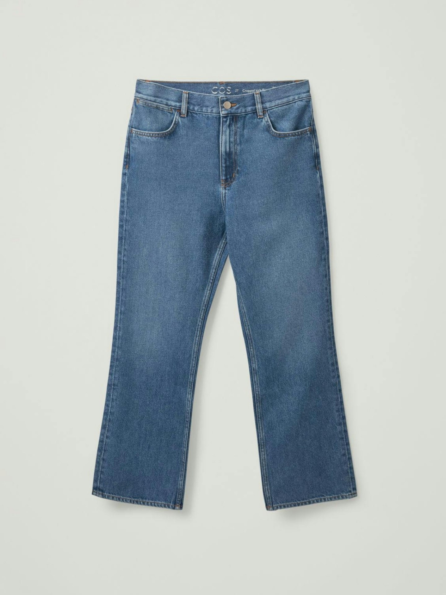 Cropped Flared Jeans