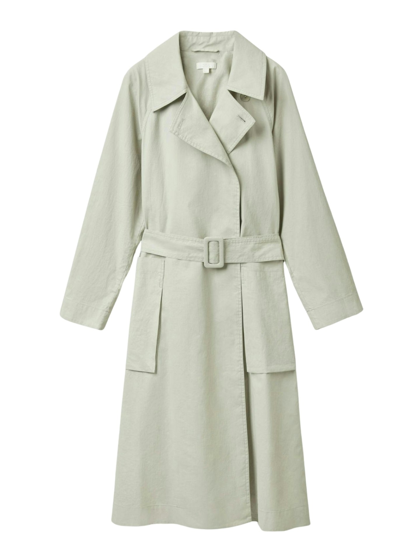 Linen Trench Coat